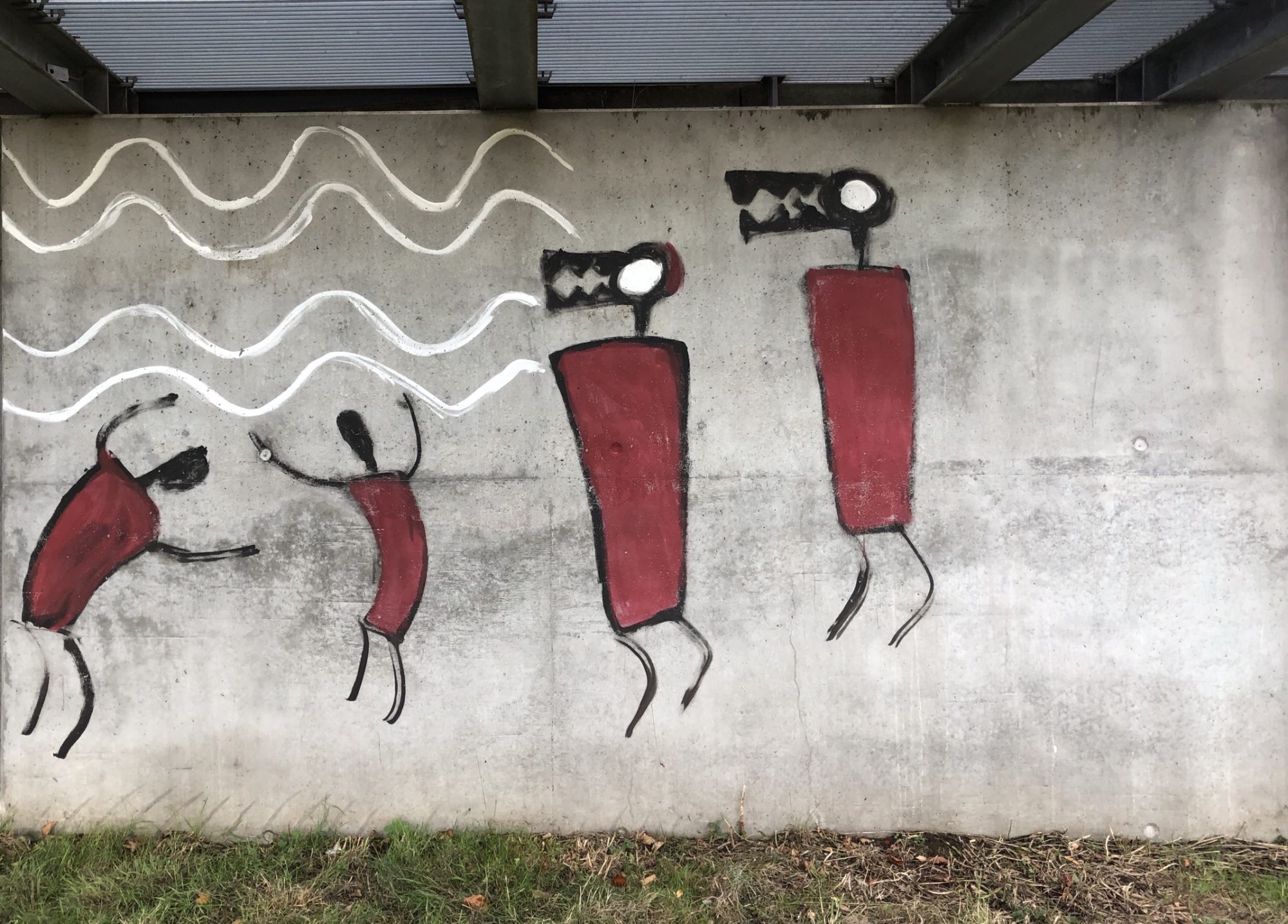 Tribesmen Rising — Street art in Kiel