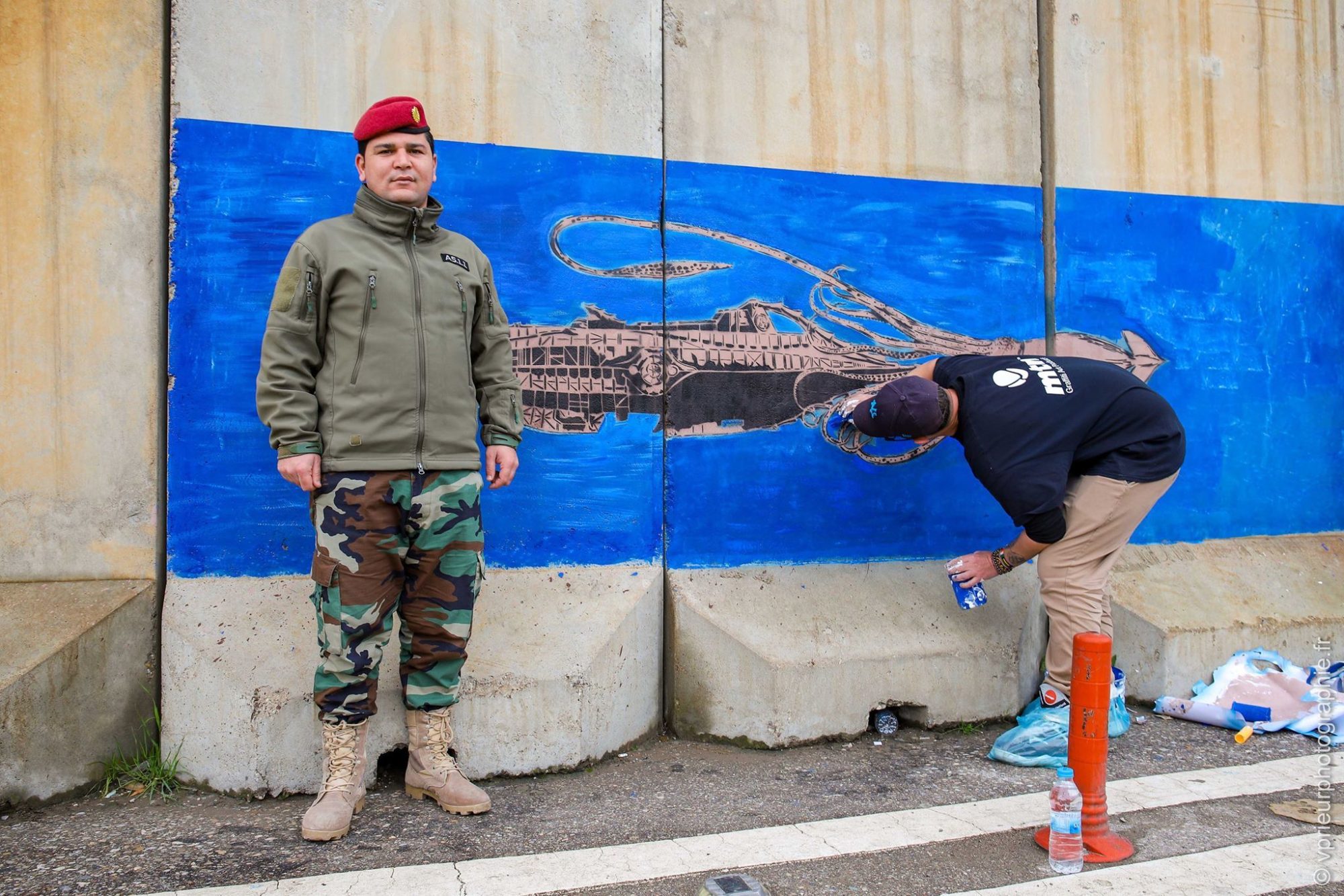 Nautilus — Street art by Jinks Kunst in Erbil