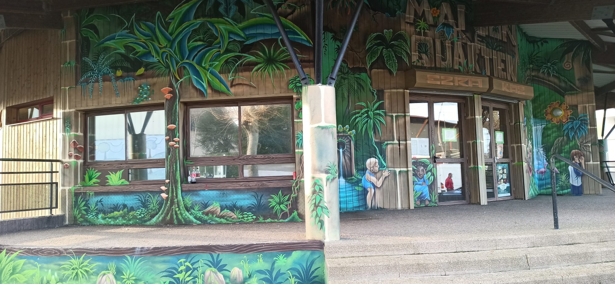 Forêt Urbaine — Street art à Hennebont
