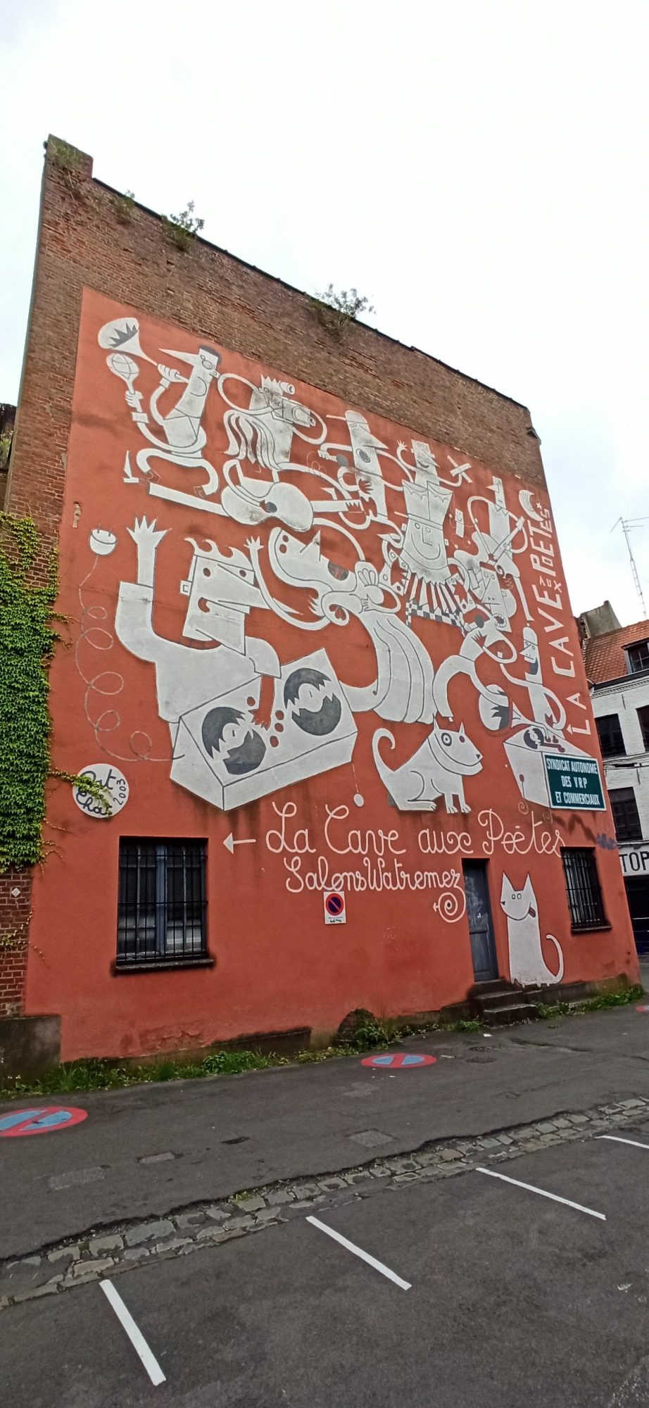 La Cave aux Poètes — Street art in Roubaix