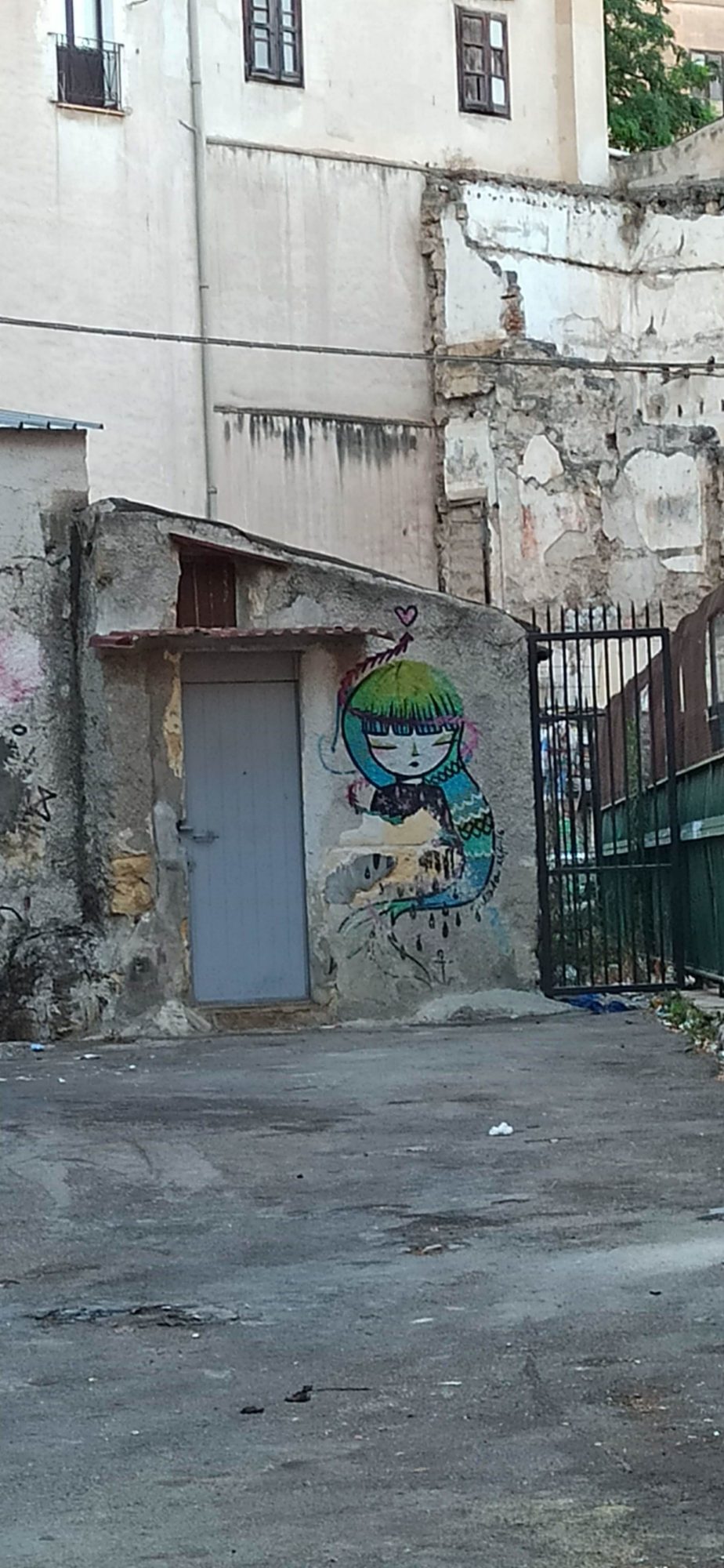 Julieta XLF Cartoon Character — Street art by Julieta xlf in Palermo