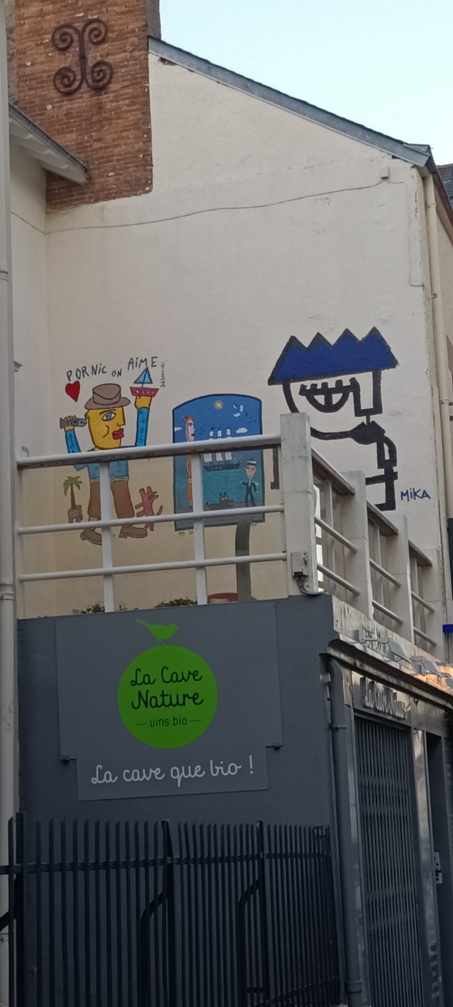 Fresques naïves à Pornic — Street art à Pornic