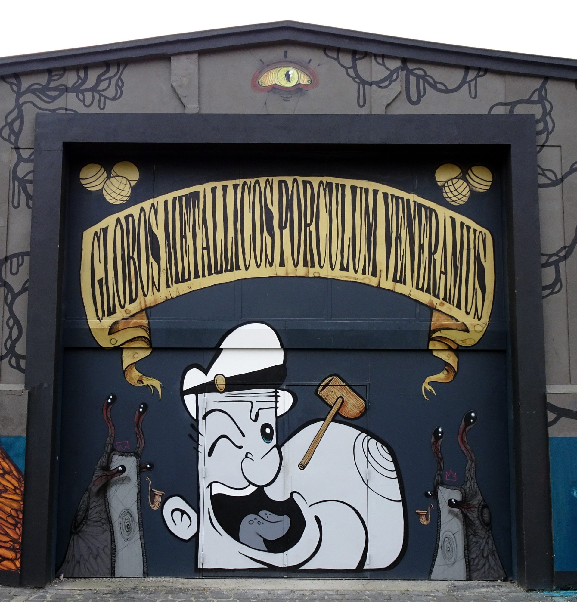 Monster Mural in Toulouse — Street art by 100taur in Toulouse
