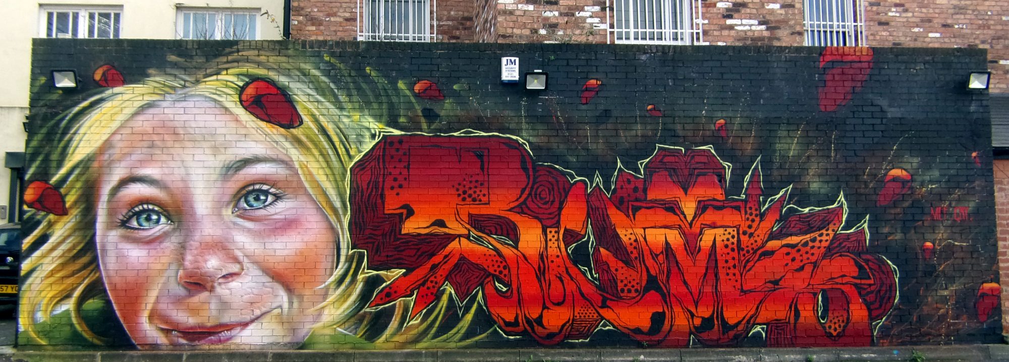 Portrait Wildstyle Birmz — Street art de IRONY à London