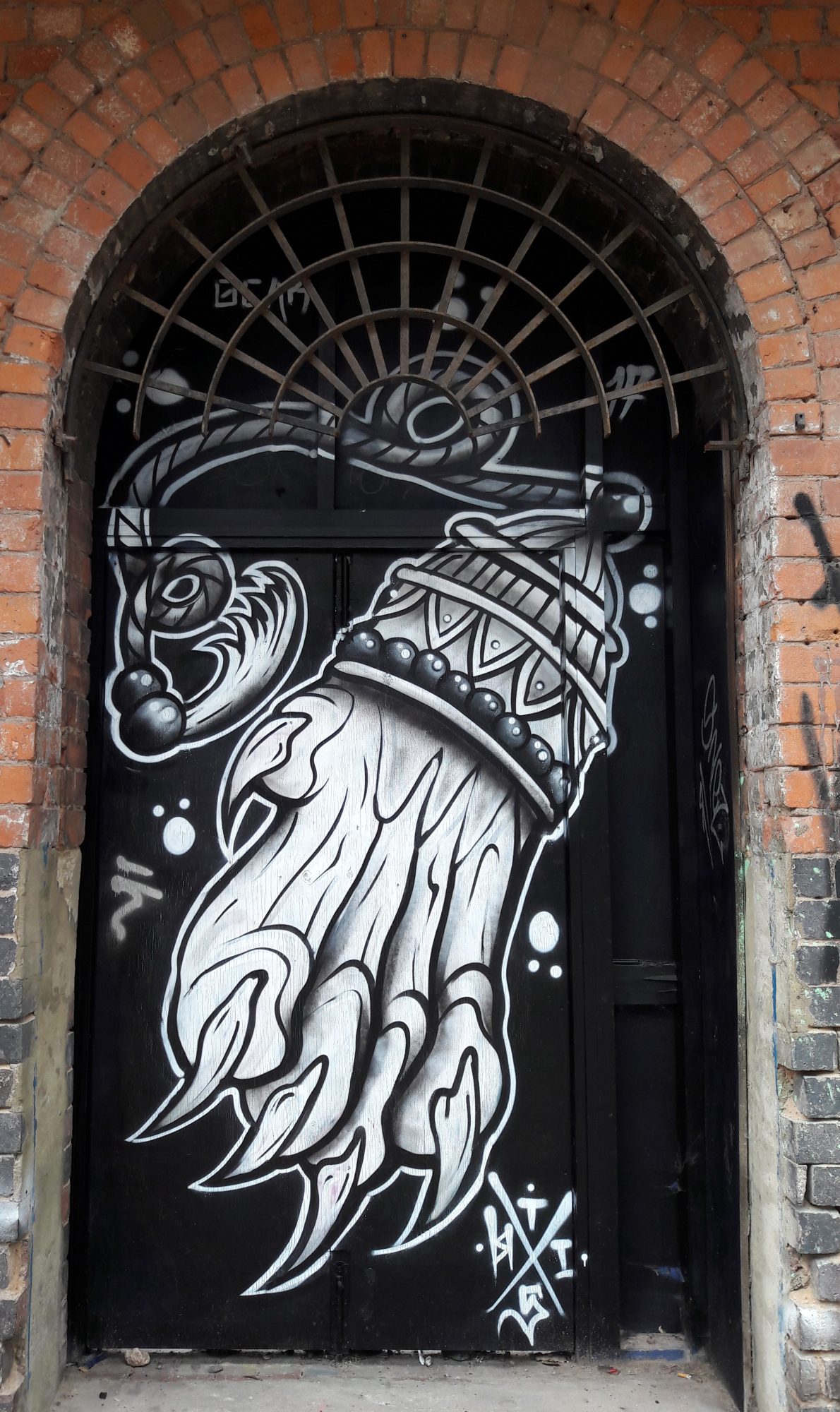 Clawed Hand by ThisOne — Street art by ThisOne in London