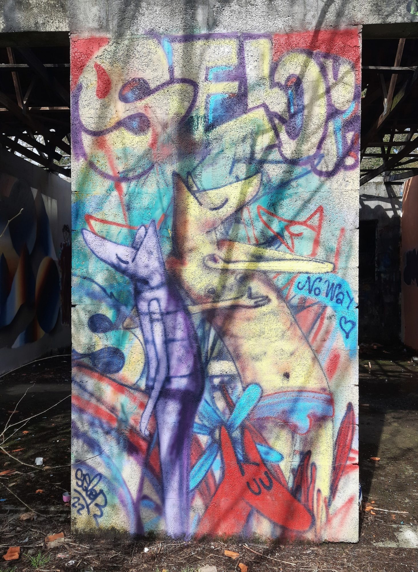 Wild-Style Graffiti — Street art by Selor in Floirac
