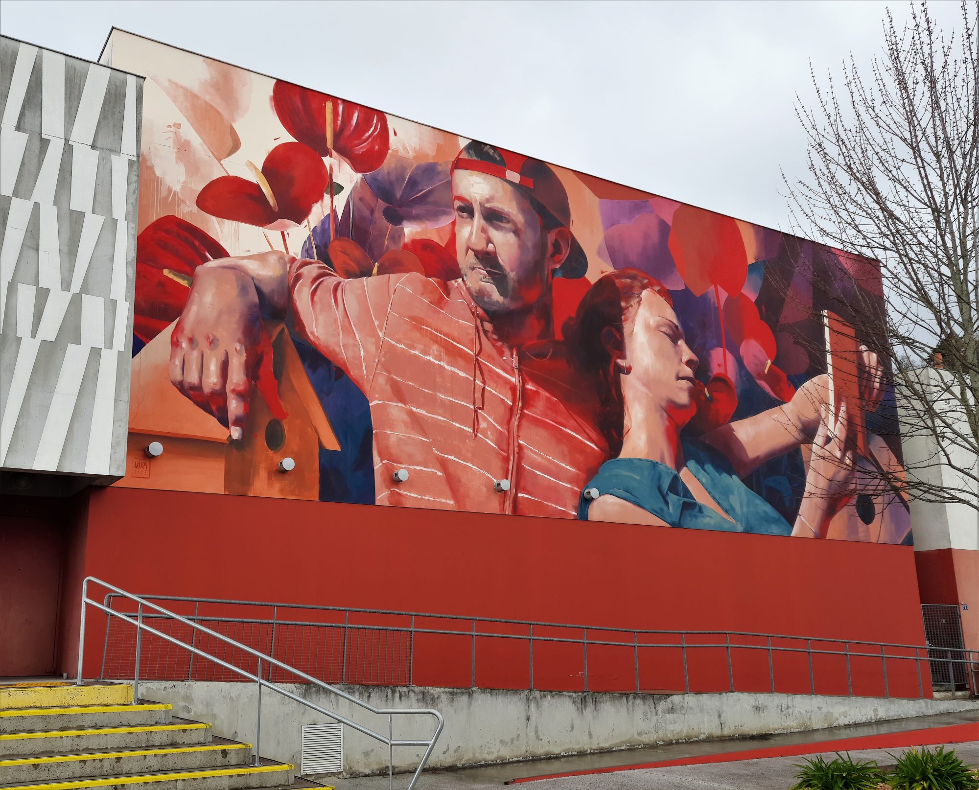 Envahisseur Côtier — Street art de Mika à Floirac