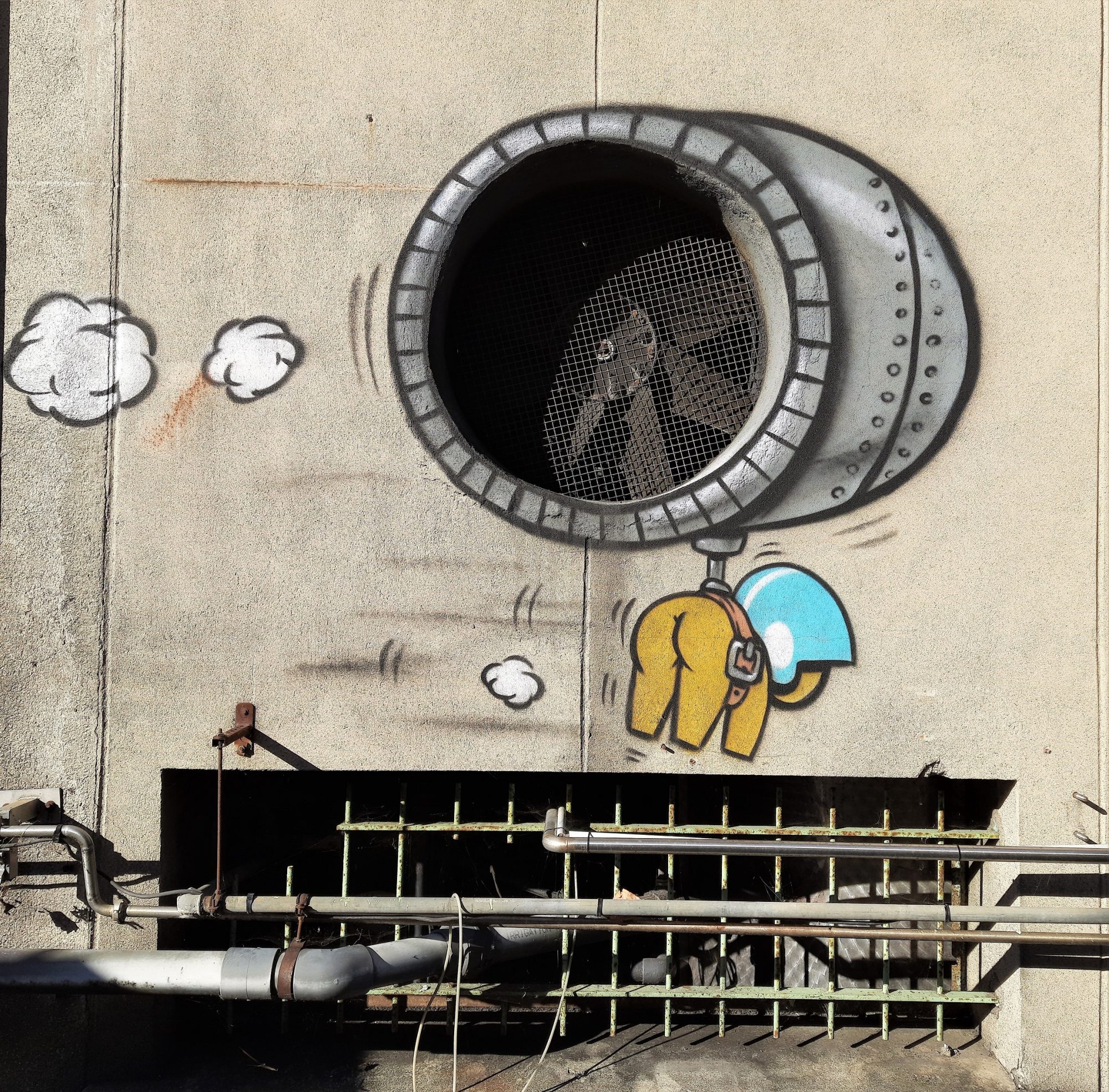 Jace's Gwo Ka at the Vent — Street art by Jace in Puilacher