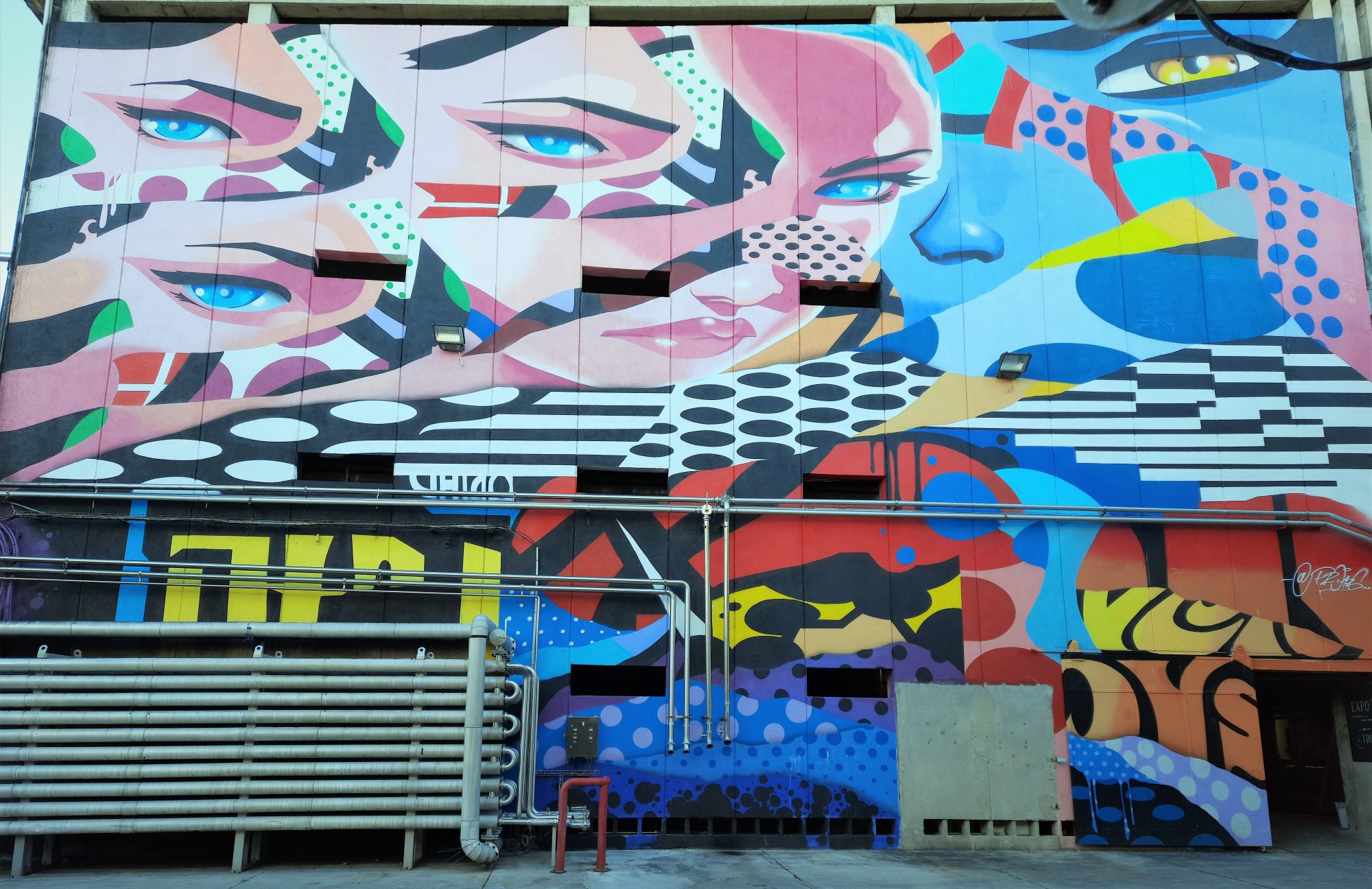 Pro 176's Pop Art Diptych — Street art by Pro 176 in Puilacher
