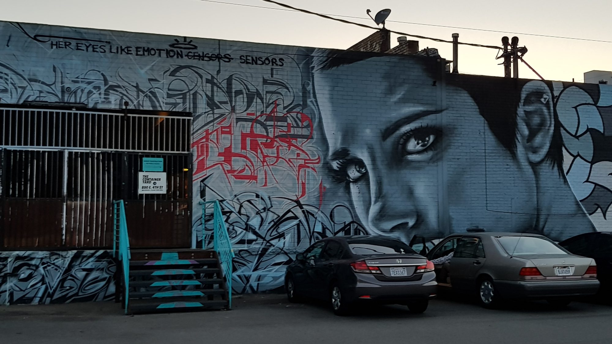 Regard féminin à Los Angeles — Street art à Los Angeles
