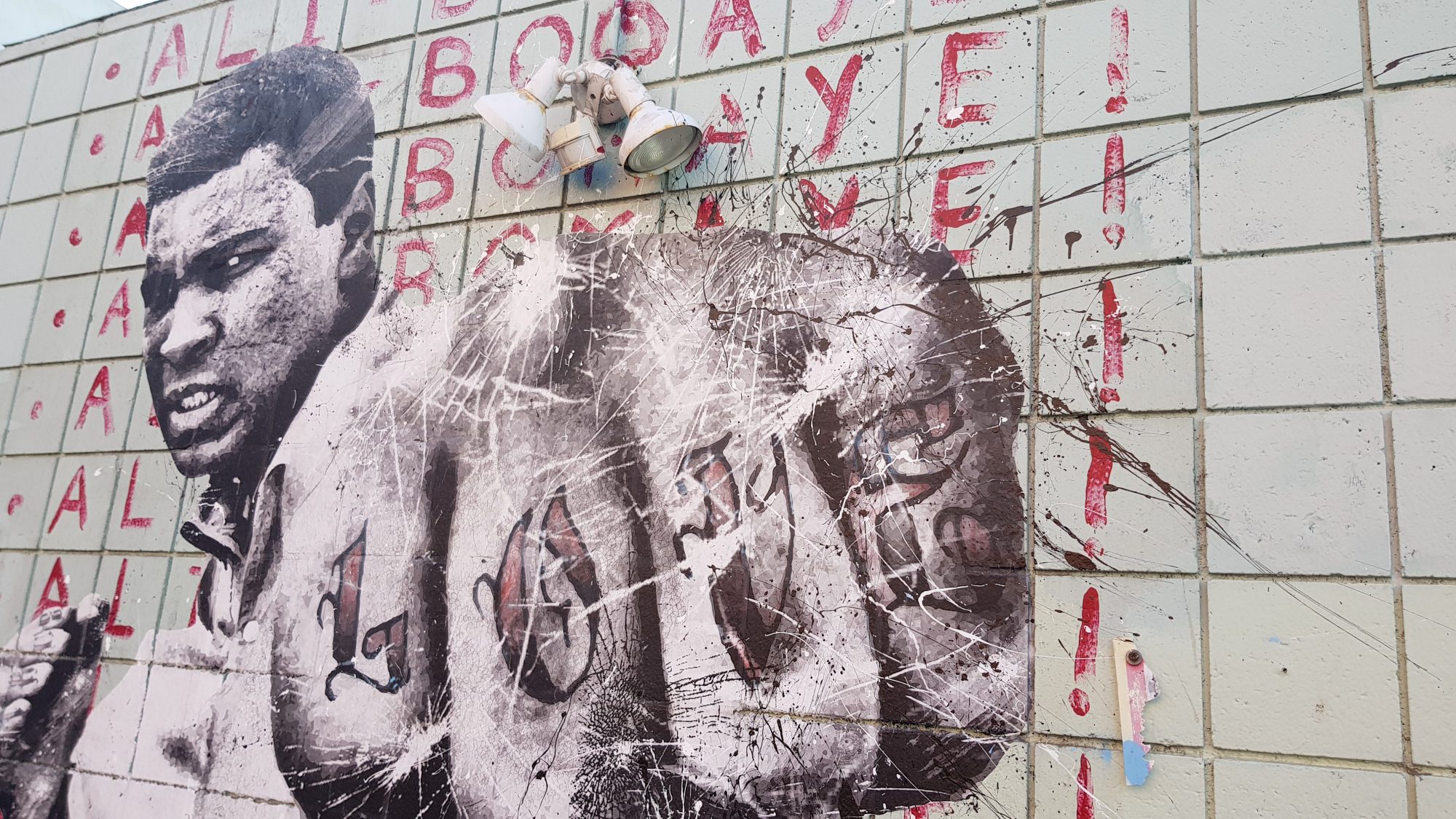 Tribute to Muhammad Ali in Venice, LA — Street art in Los Angeles