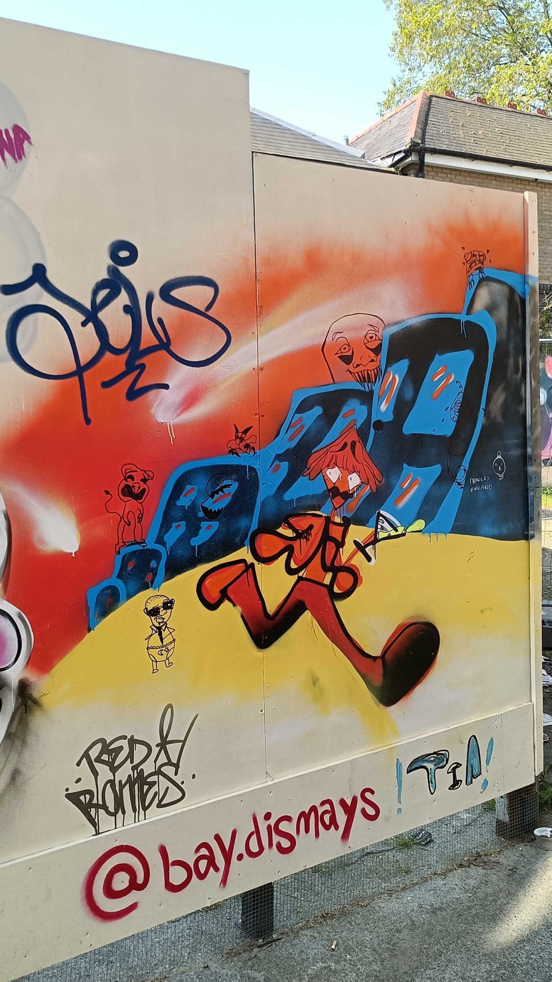 Surfer aéroglisseur — Street art à London