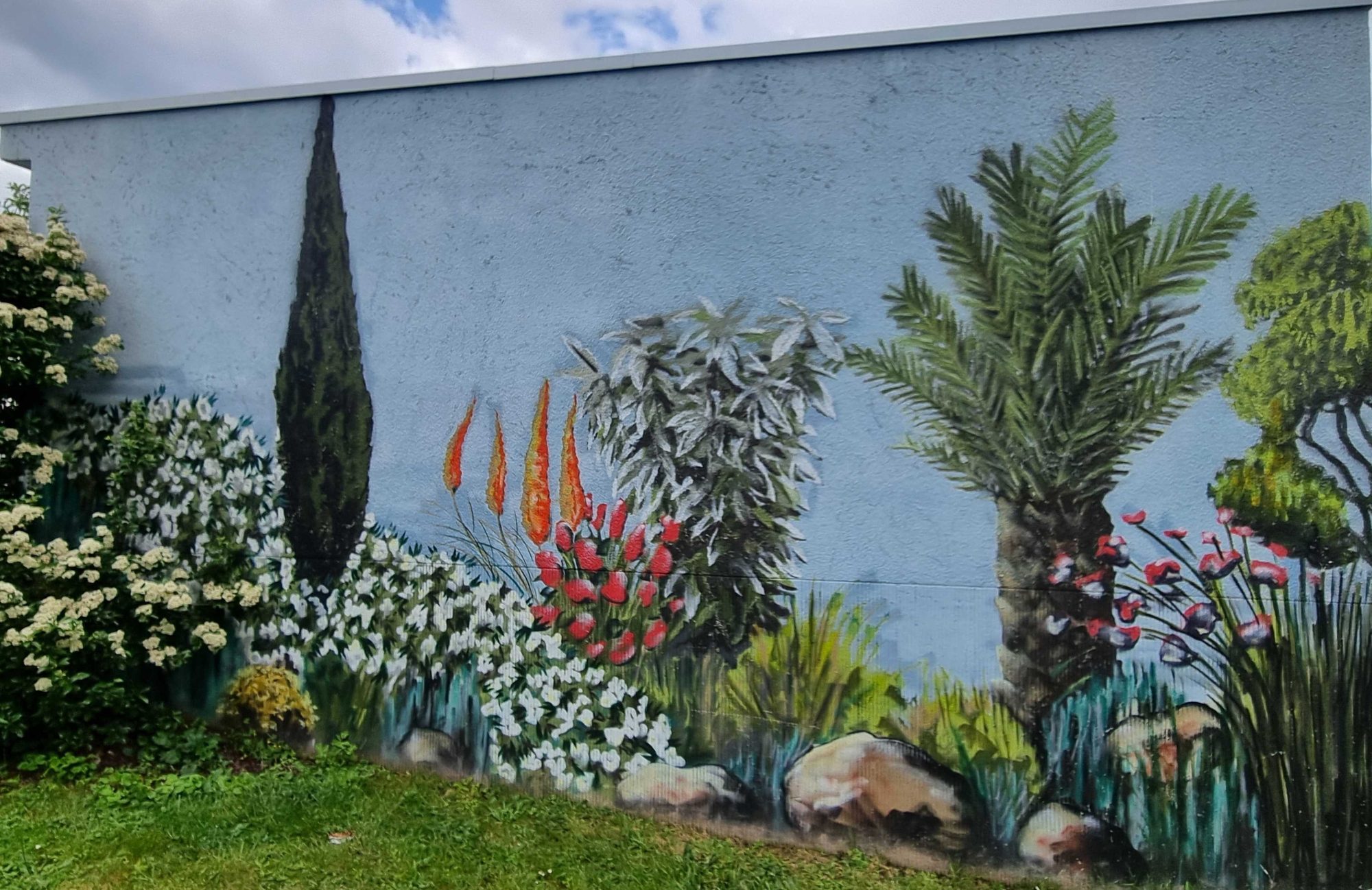 Jardin exotique aux aloès — Street art à Clermont-Ferrand
