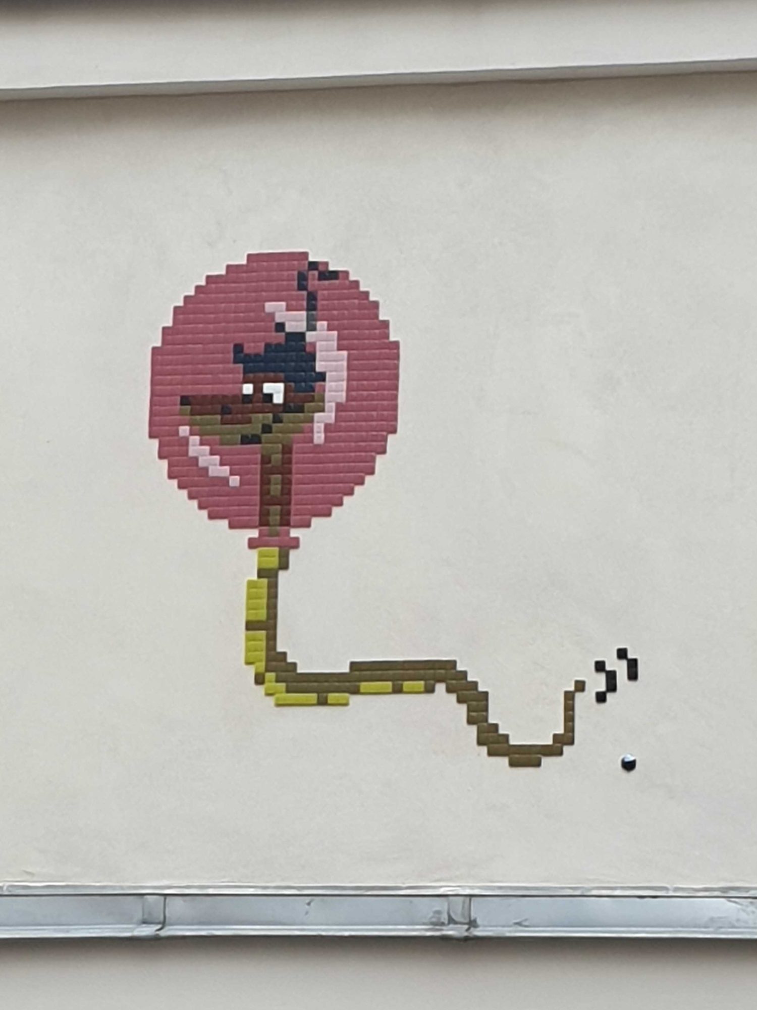 Kaa — Street art by Zigom in Paris