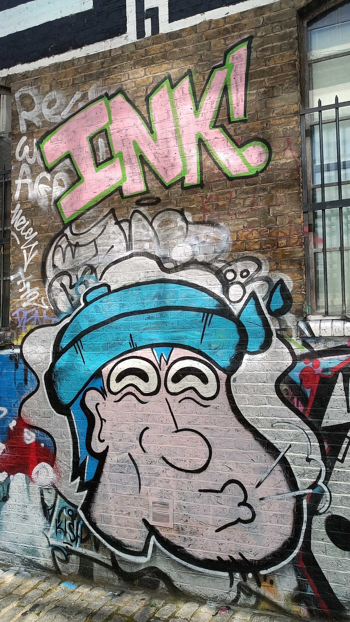Le bonnet bleu, INK! — Street art à London