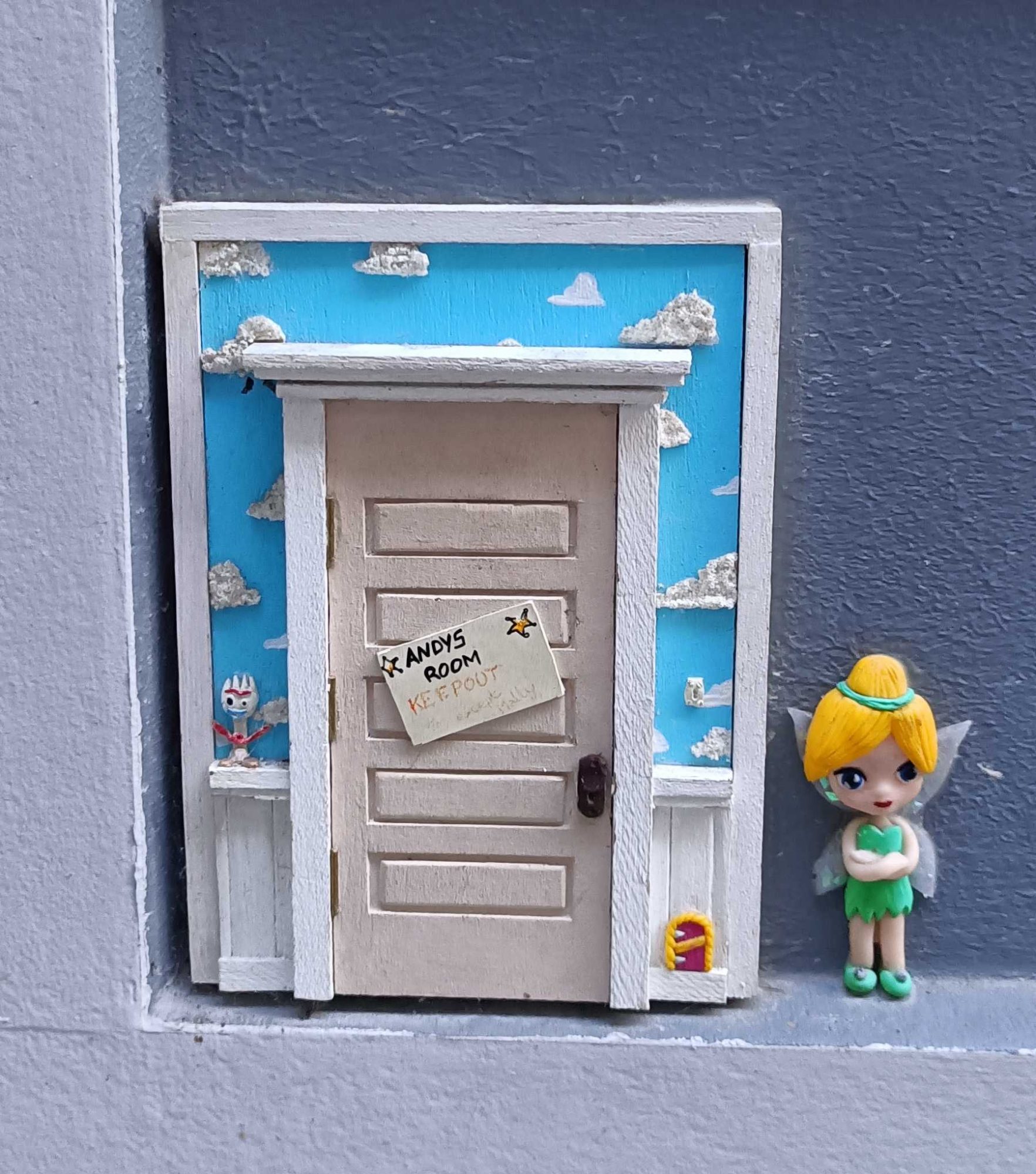 La porte d'Andy — Street art de Florizale à Bourges