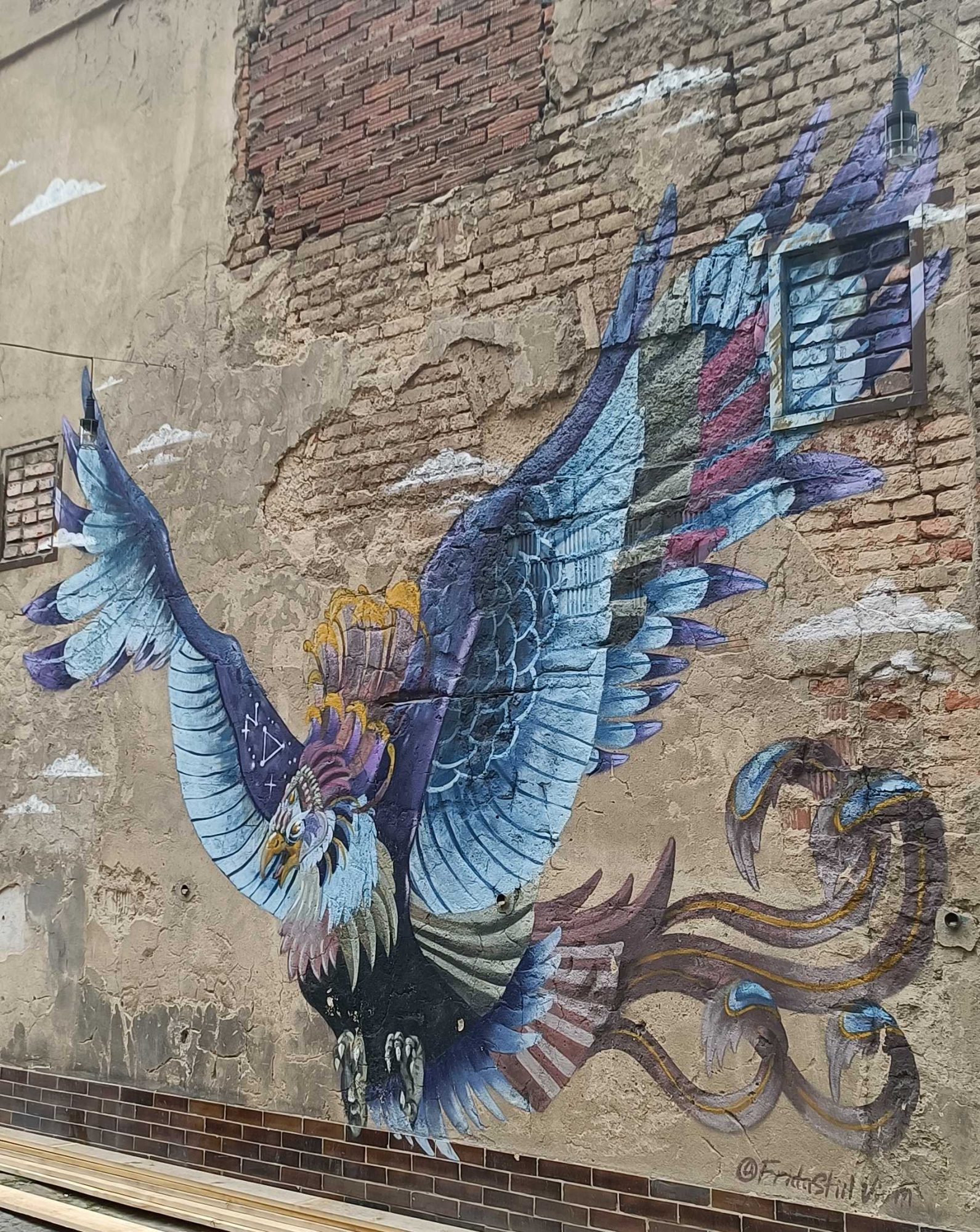 We could fly — Street art de Projekt NADA à Prague