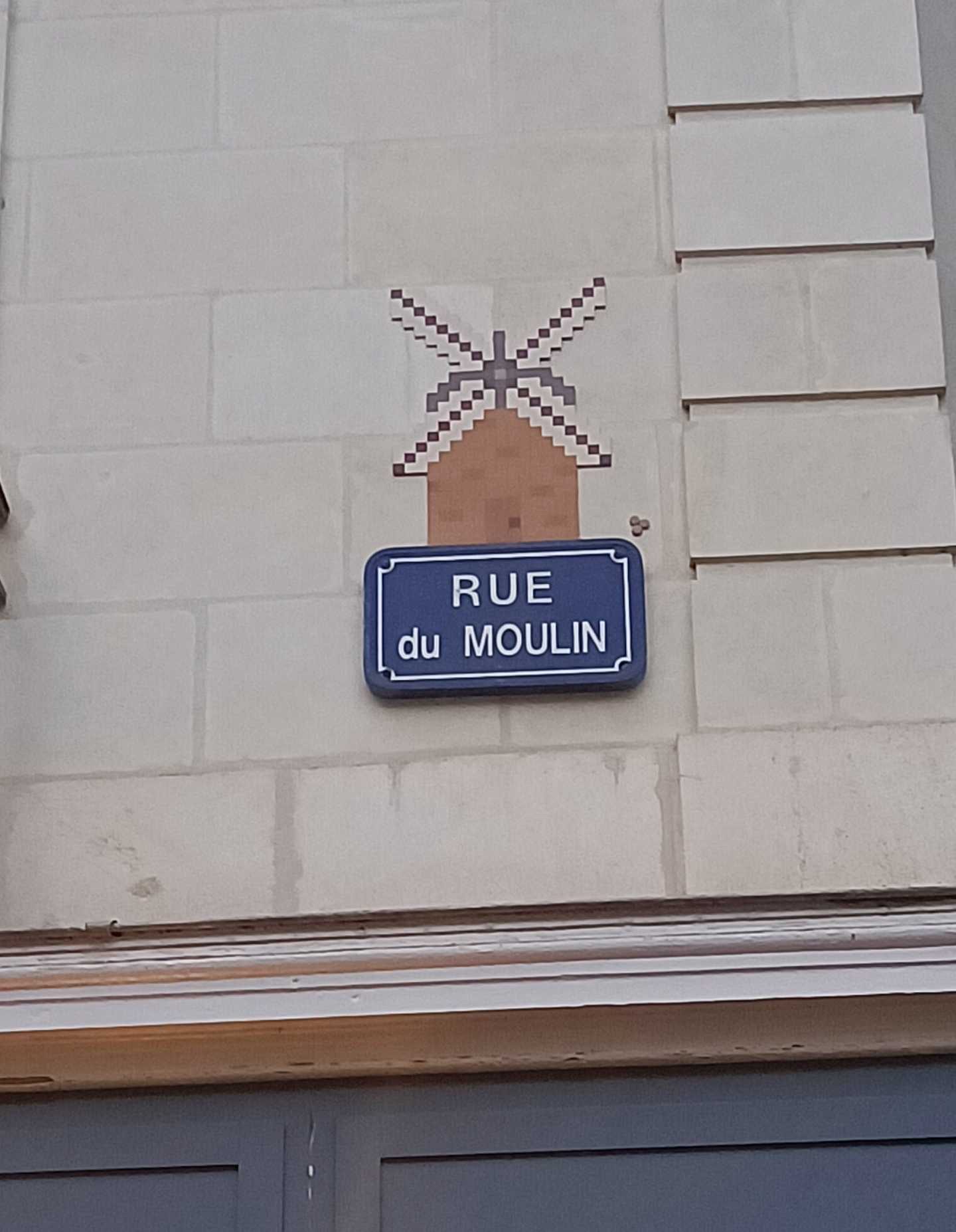 Rue du moulin — Street art de Mifamosa à Nantes