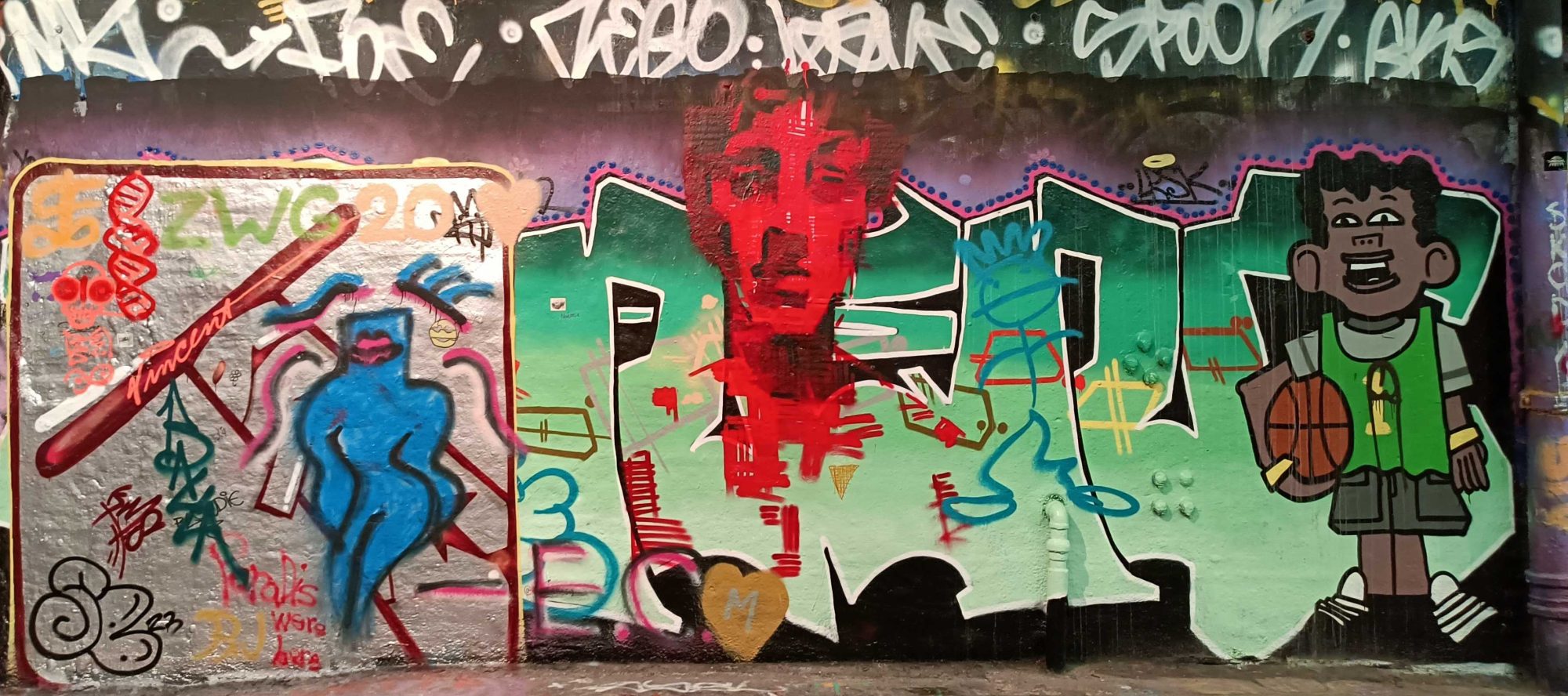 Colorful Community Wildstyle — Street art in London