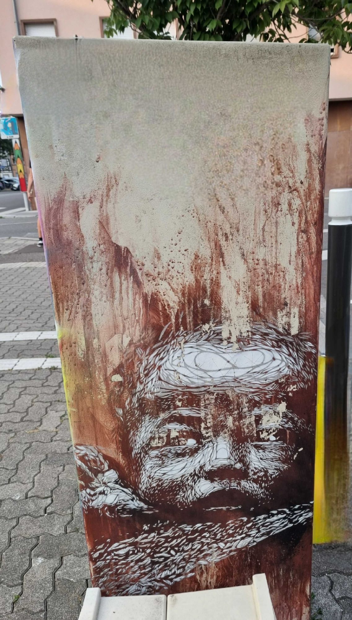 Portrait masculin — Street art à Strasbourg