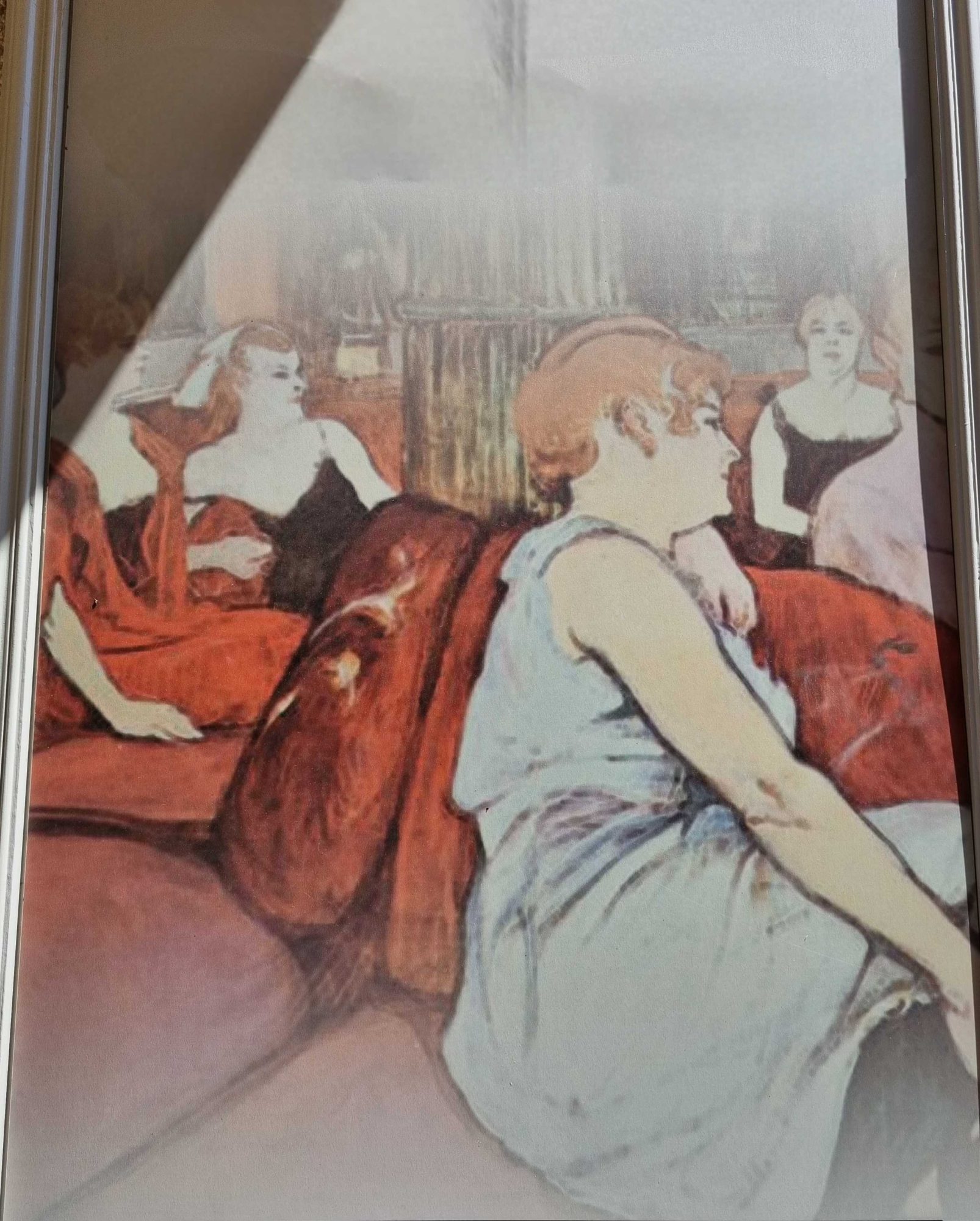 The Salon with Red Banquettes — Street art in Vallon-Pont-d'Arc