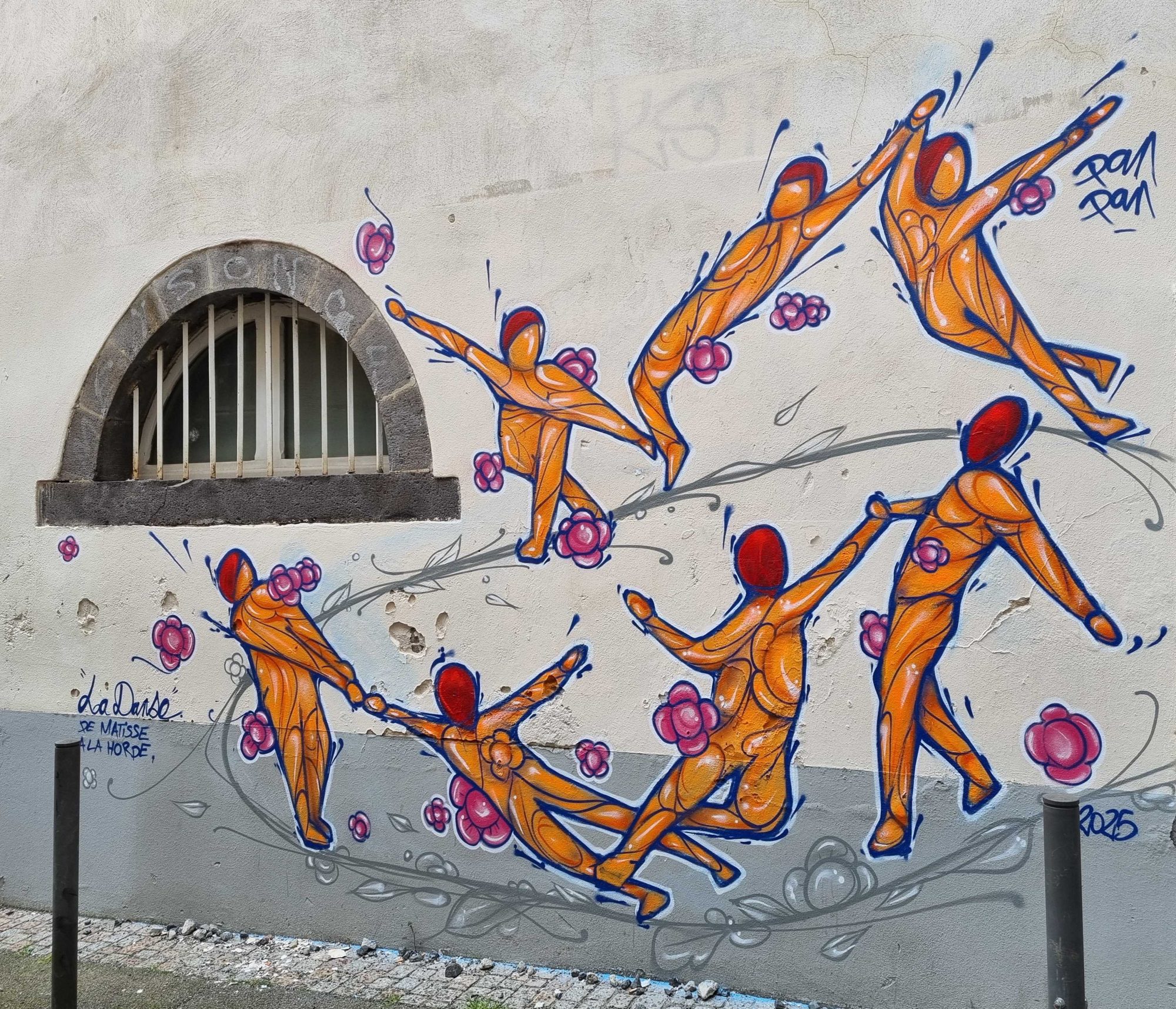 Liberated Dance — Street art in Clermont-Ferrand