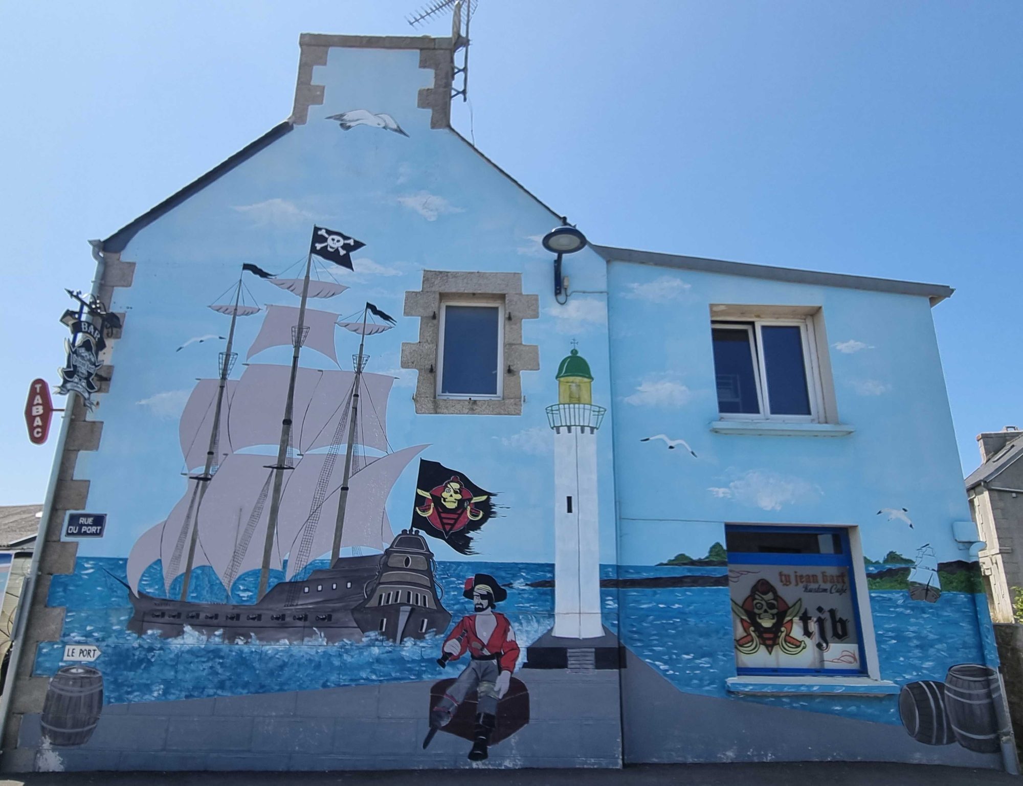 Pirate Epic — Street art in Sibiril