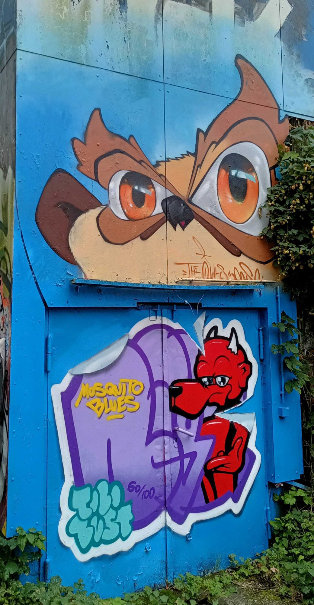 Giant Chip and Dale, Berlin — Street art in Berlin