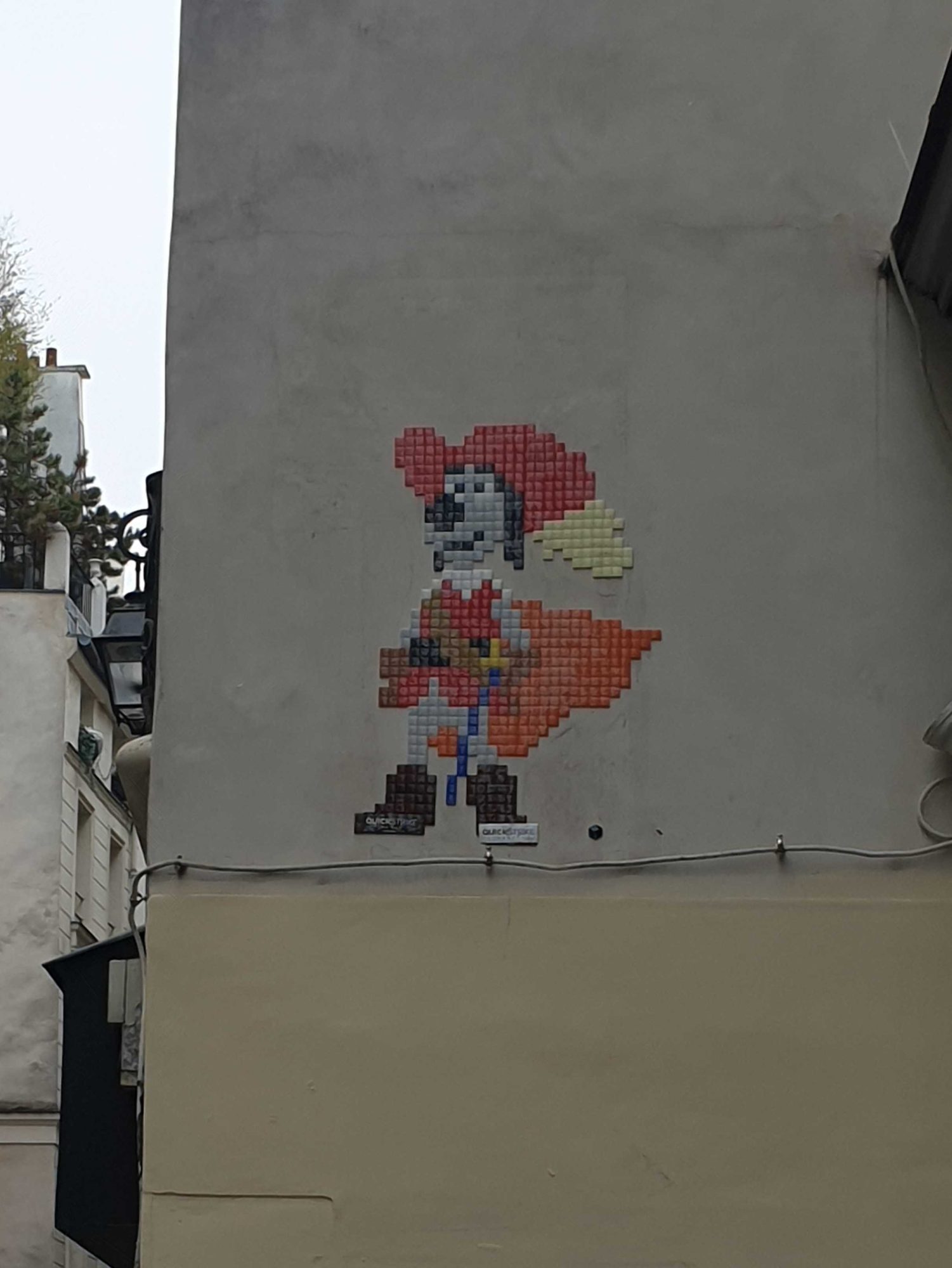 D'Artagnan — Street art by Zigom in Paris