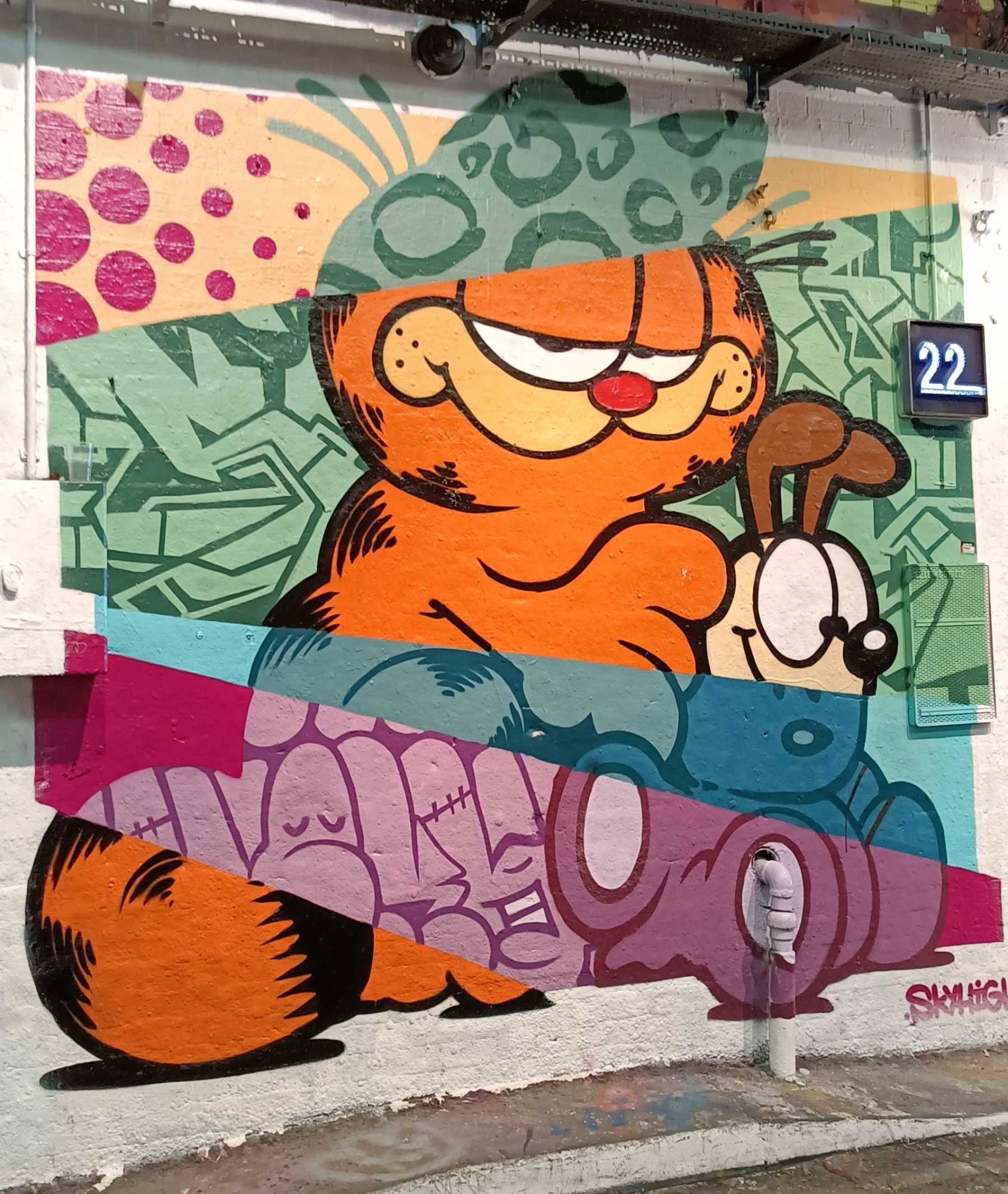 Garfield Pop Culture — Street art in London
