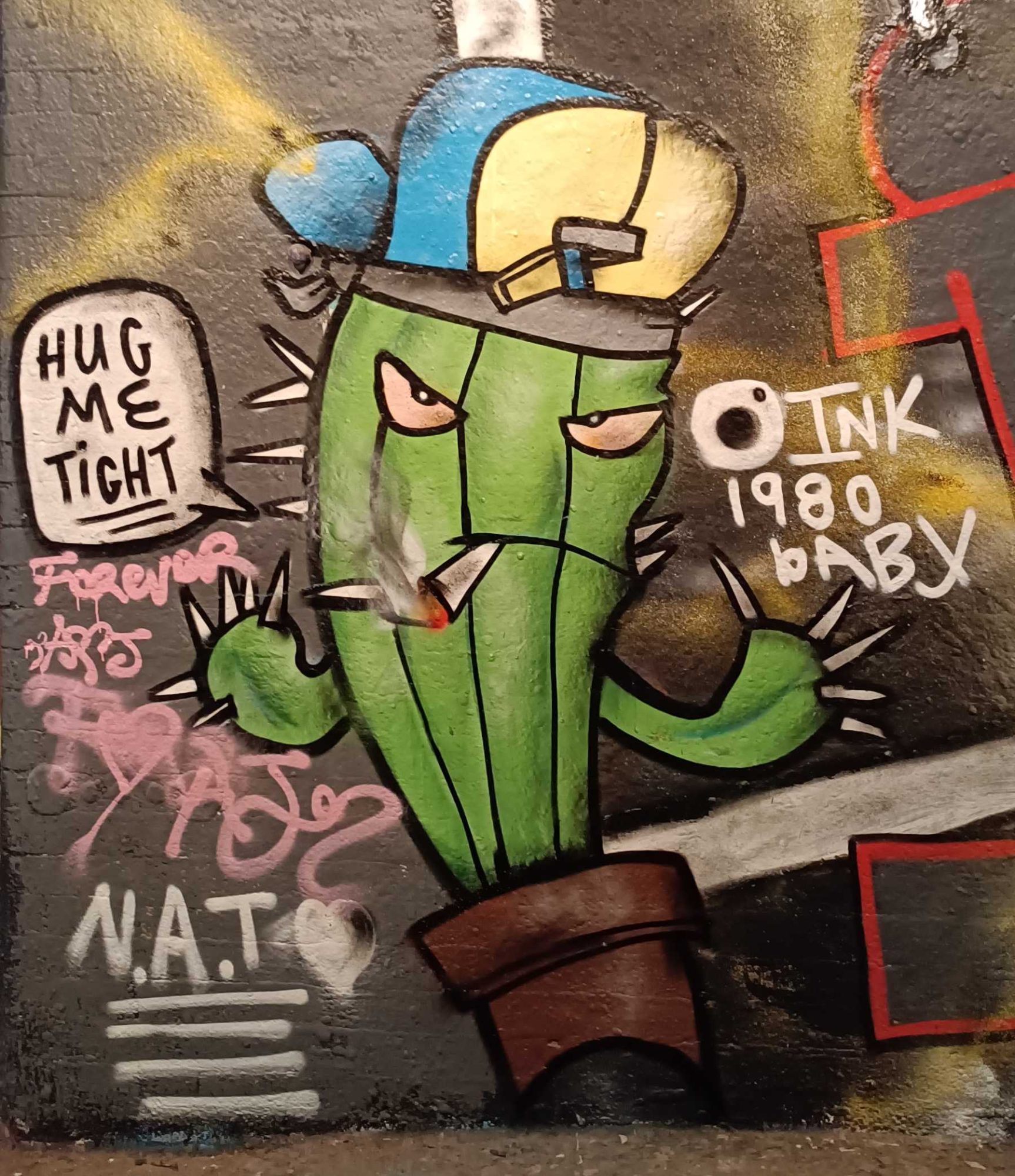 Hug me tight — Street art à London
