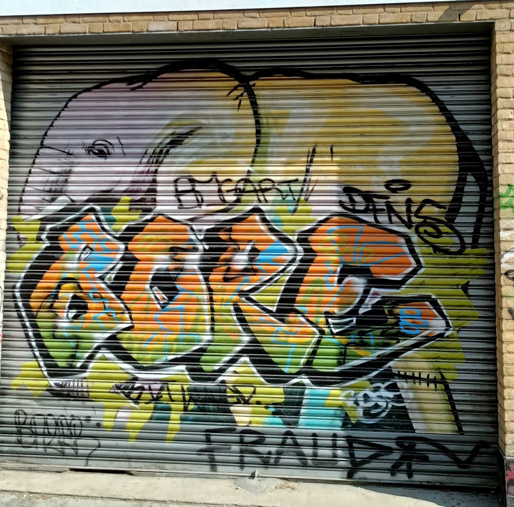 Colorful Wild-style — Street art in London