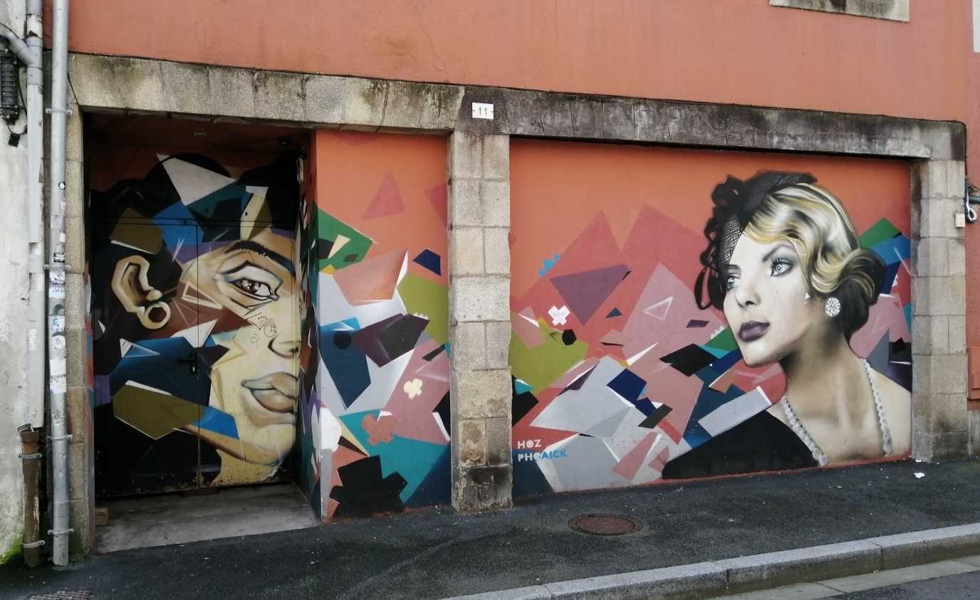 Duo de portraits à Quimper — Street art à Quimper