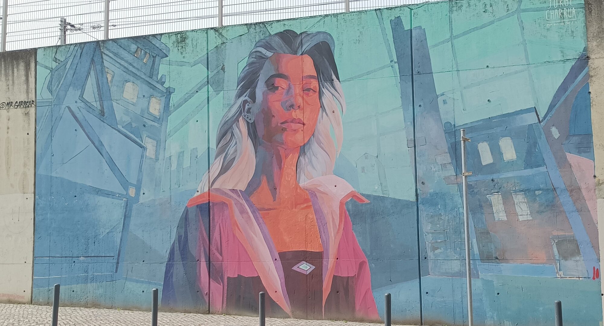 Fade — Street art de Jorge Charrua à Lisboa