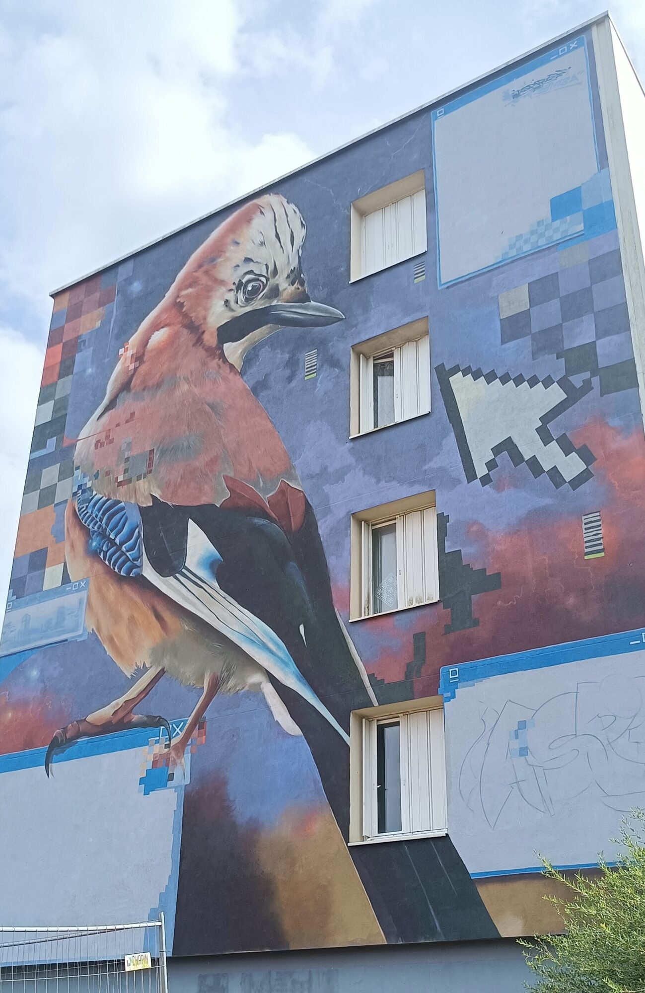 Windows — Street art de Rob Aspire à Saint-Brieuc