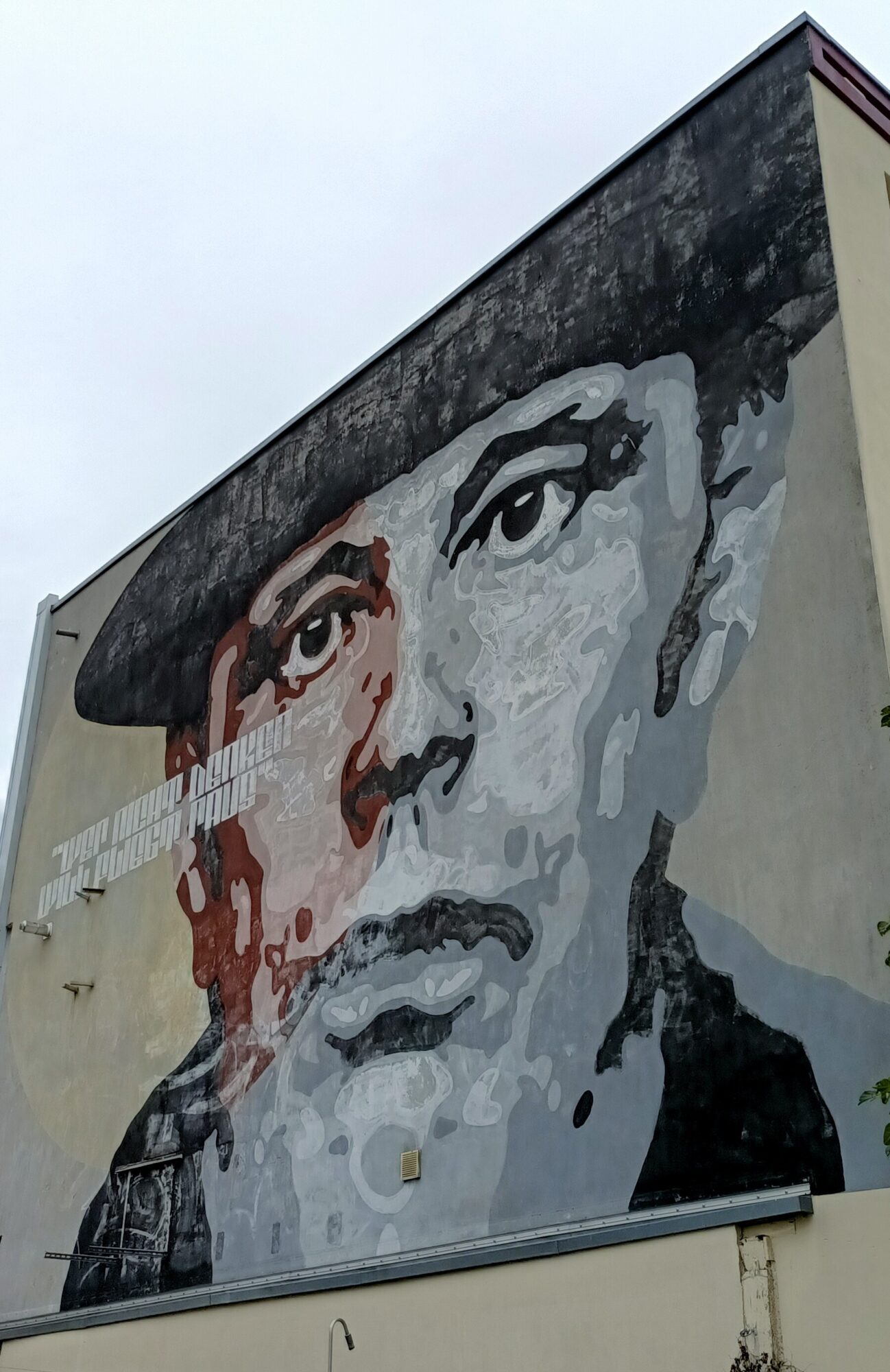 Joseph Beuys stencilled by Orticanoodles — Street art by Orticanoodles in Düsseldorf
