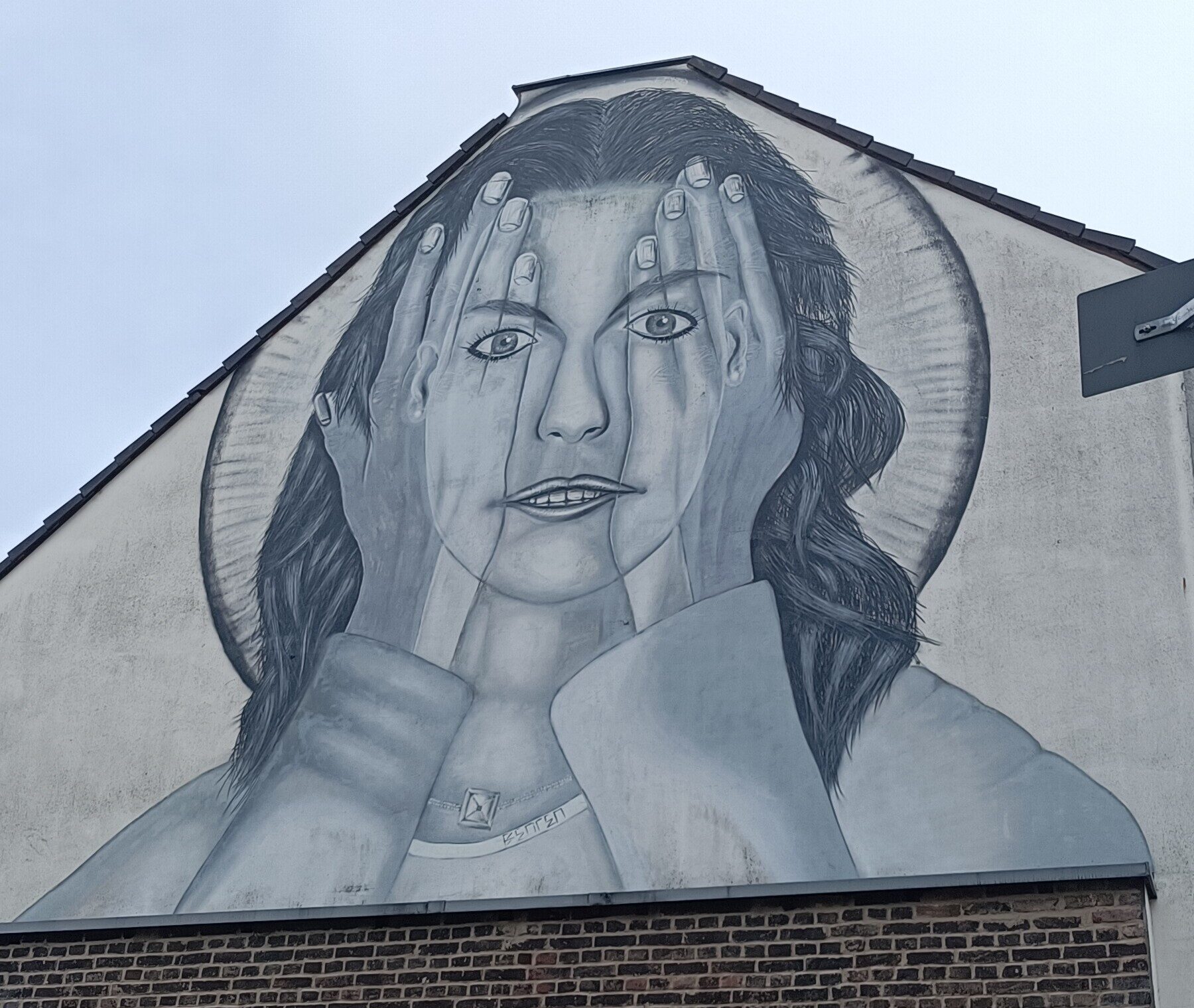 Any europeans should see behind the wall, Benten — Street art de Benten à Köln