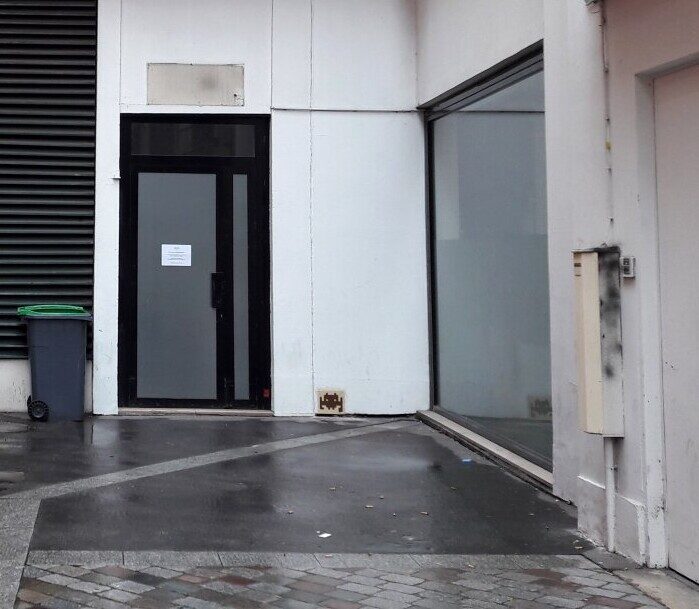 PA_23, Space Invader de l'impasse Beaubourg — Street art de Invader à Paris