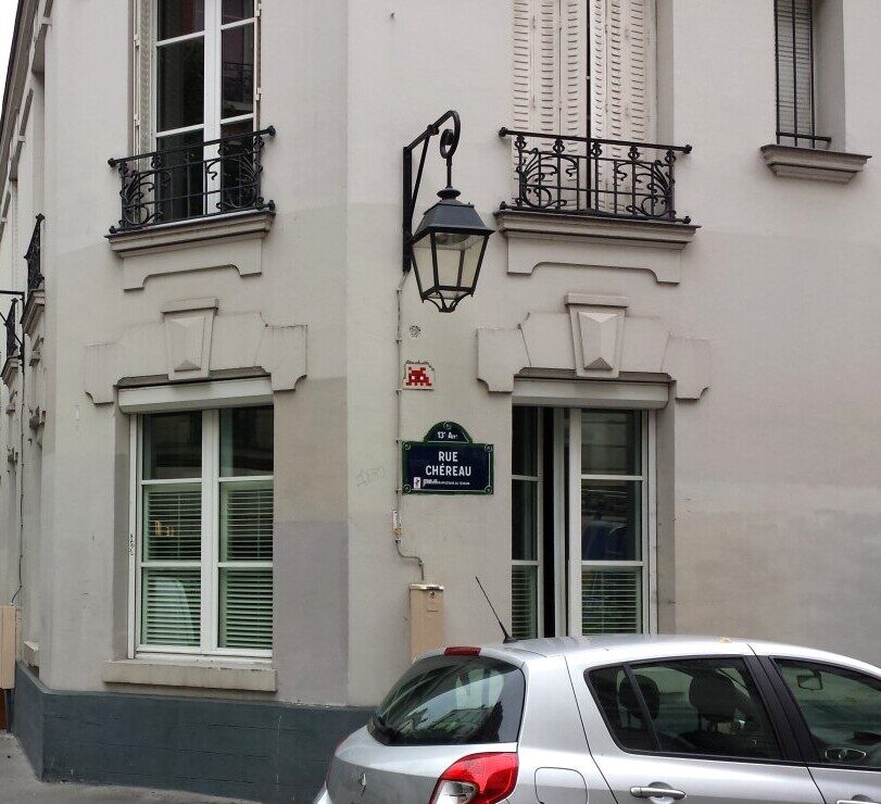 PA_79, Space Invader de la rue Chéreau — Street art de Invader à Paris