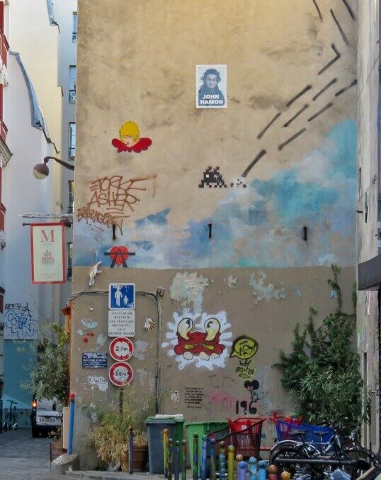 PA_133, Space Invader du faubourg Saint-Antoine — Street art de Invader à Paris