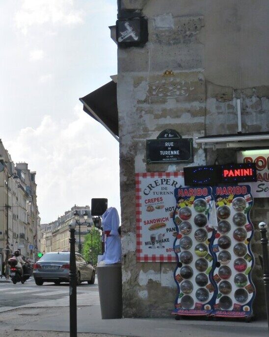 PA_149, Space Invader at 3 Rue de Turenne — Street art by Invader in Paris