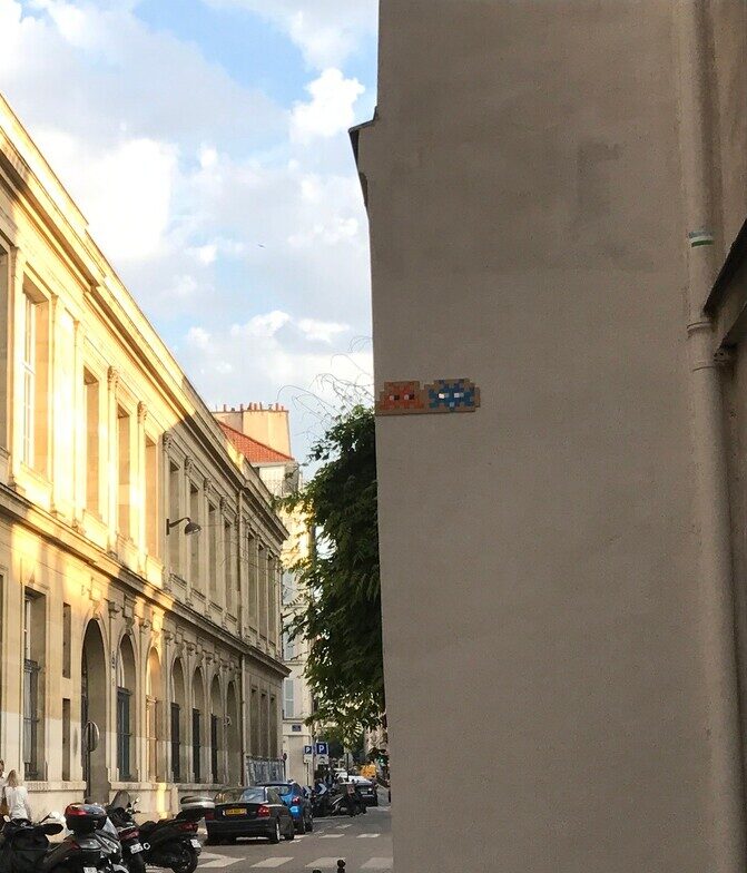 PA_180, Space Invader de la rue Madame — Street art de Invader à Paris