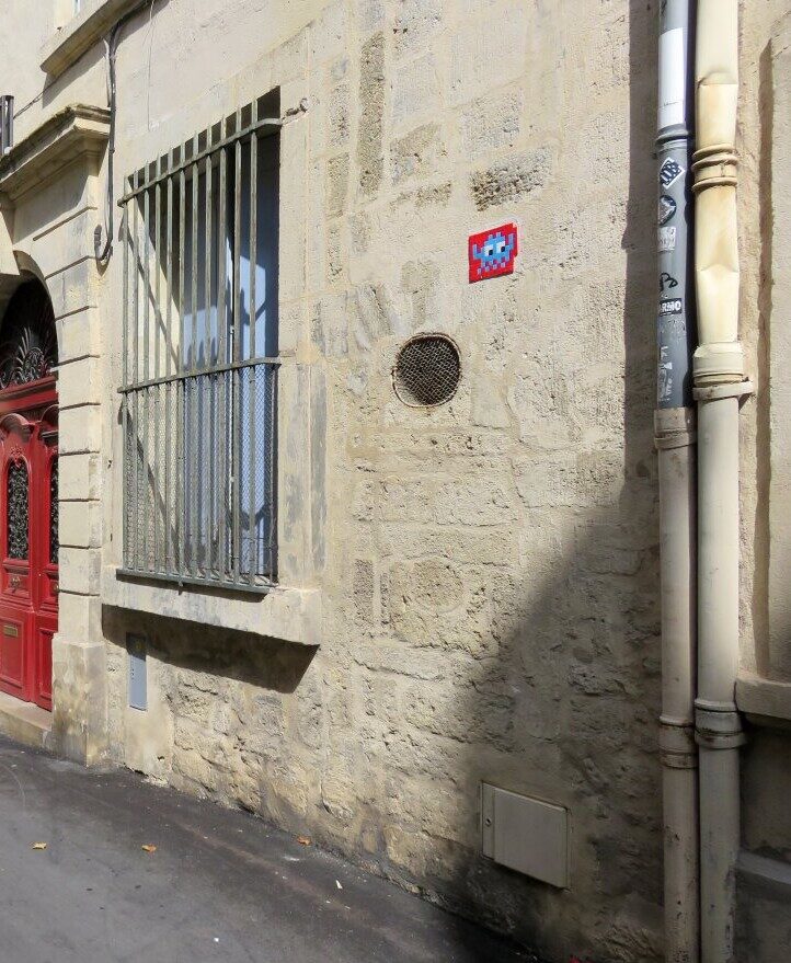 MPL_06, Space Invader de la rue de la Salle l'Évêque — Street art de Invader à Montpellier