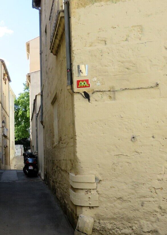 MPL_27, Space Invader de la rue de la Vieille Intendance — Street art de Invader à Montpellier