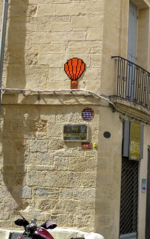 MPL_30, Space Invader de la rue Montgolfier — Street art de Invader à Montpellier