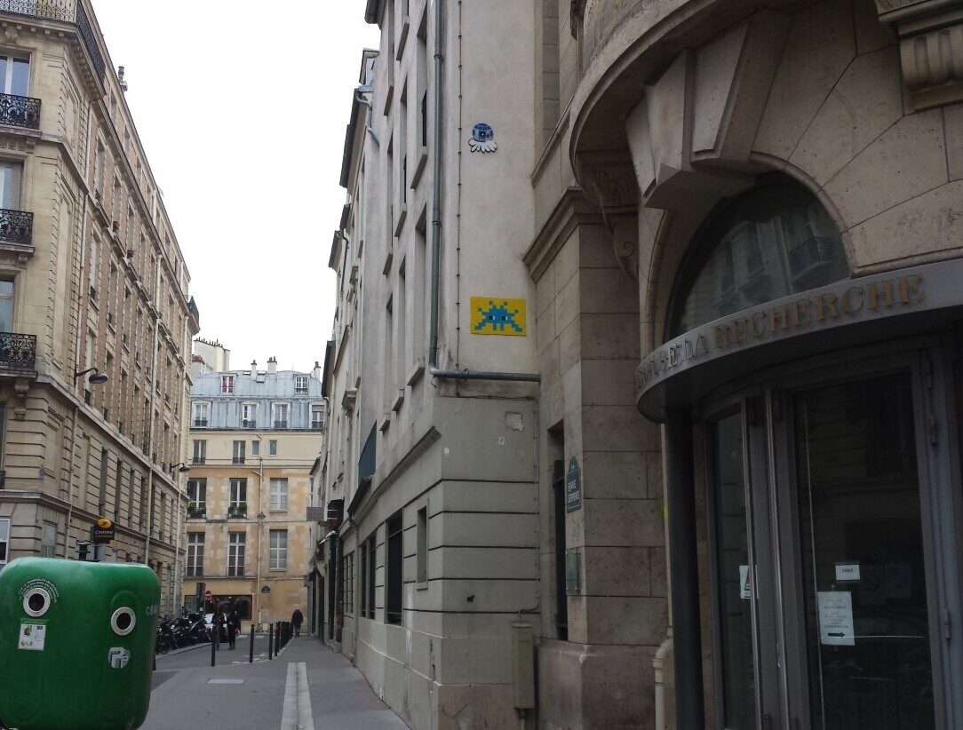 PA_764, Space Invader de la rue Serpente — Street art de Invader à Paris