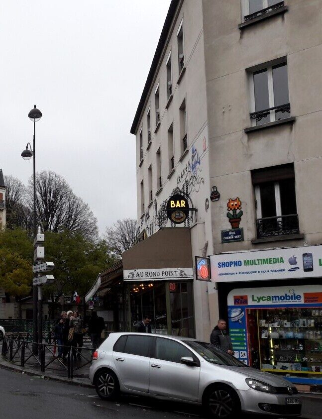 PA_1146, Space Invader de la rue du Chemin Vert — Street art de Invader à Paris