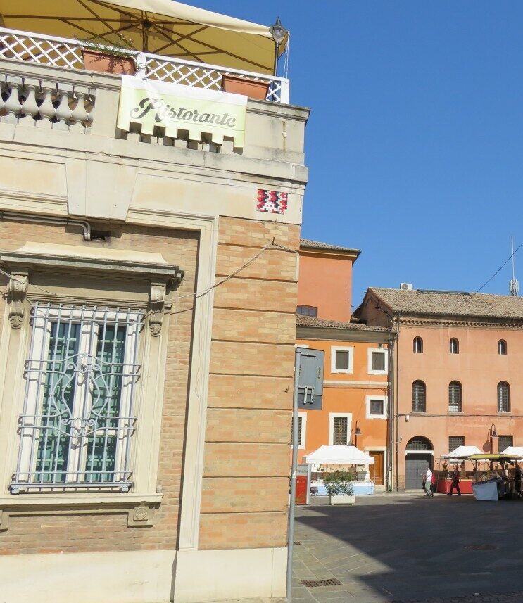 RA_11, Space Invader on Piazzetta Luigi Einaudi — Street art by Invader in Ravenna