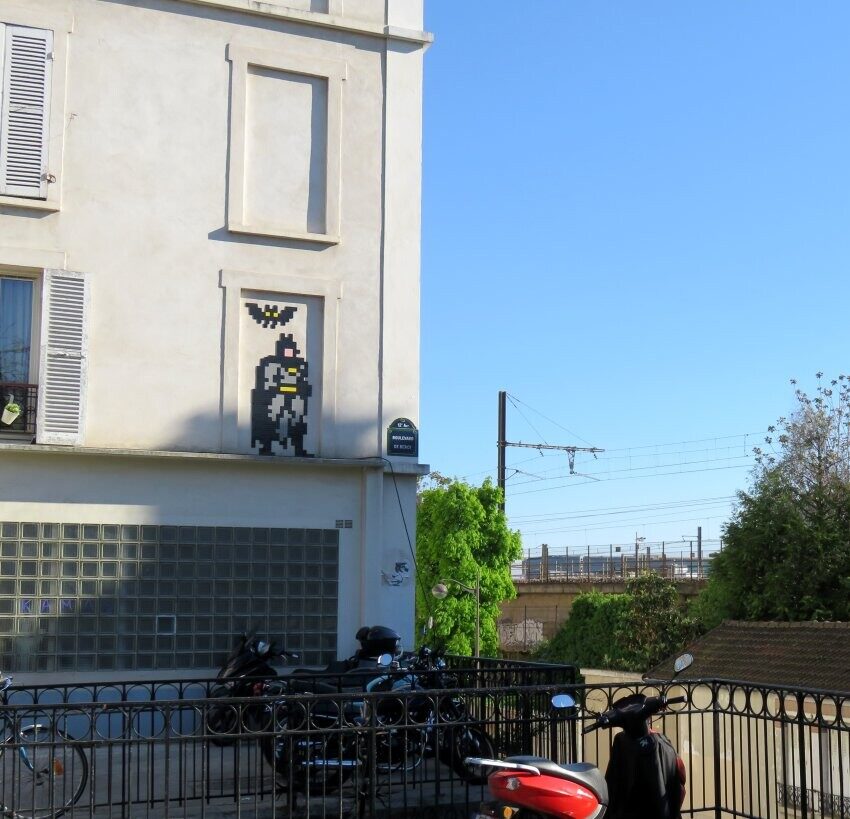 PA_1261, Space Invader du boulevard de Bercy — Street art de Invader à Paris