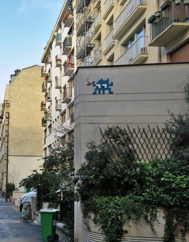 PA_1311, Space Invader de la rue Jean Nicot — Street art de Invader à Paris